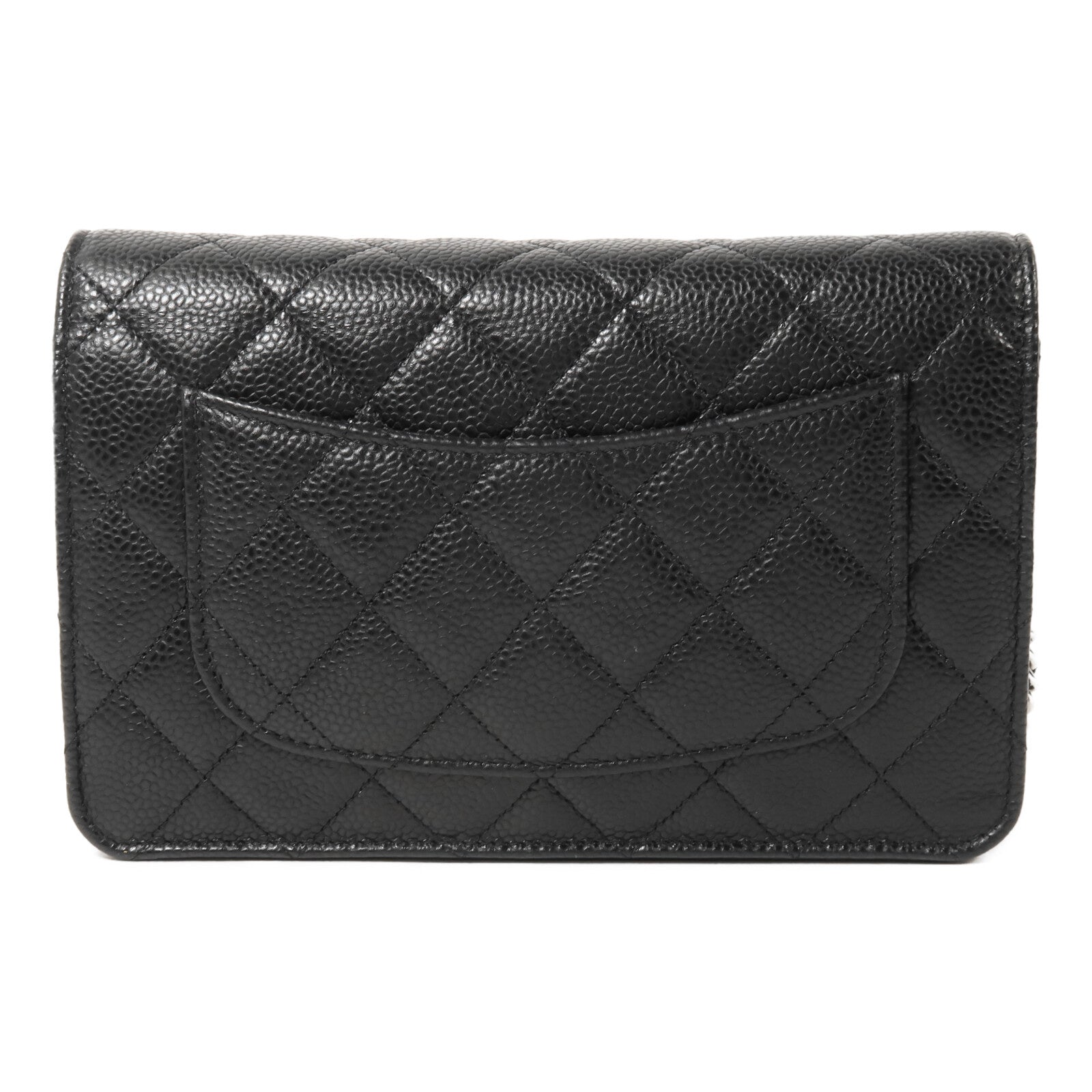 CHANEL 牛皮皮革WOC Wallet On Chain鏈帶肩背袋