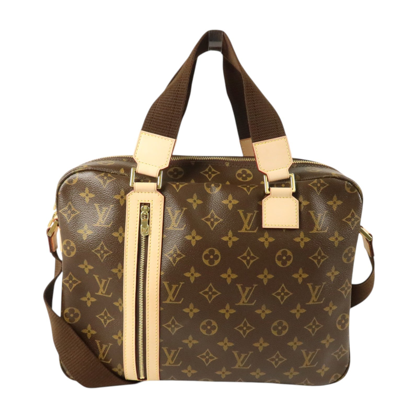 LOUIS VUITTON Monogram Sac Bosphore金扣手挽肩背兩用袋