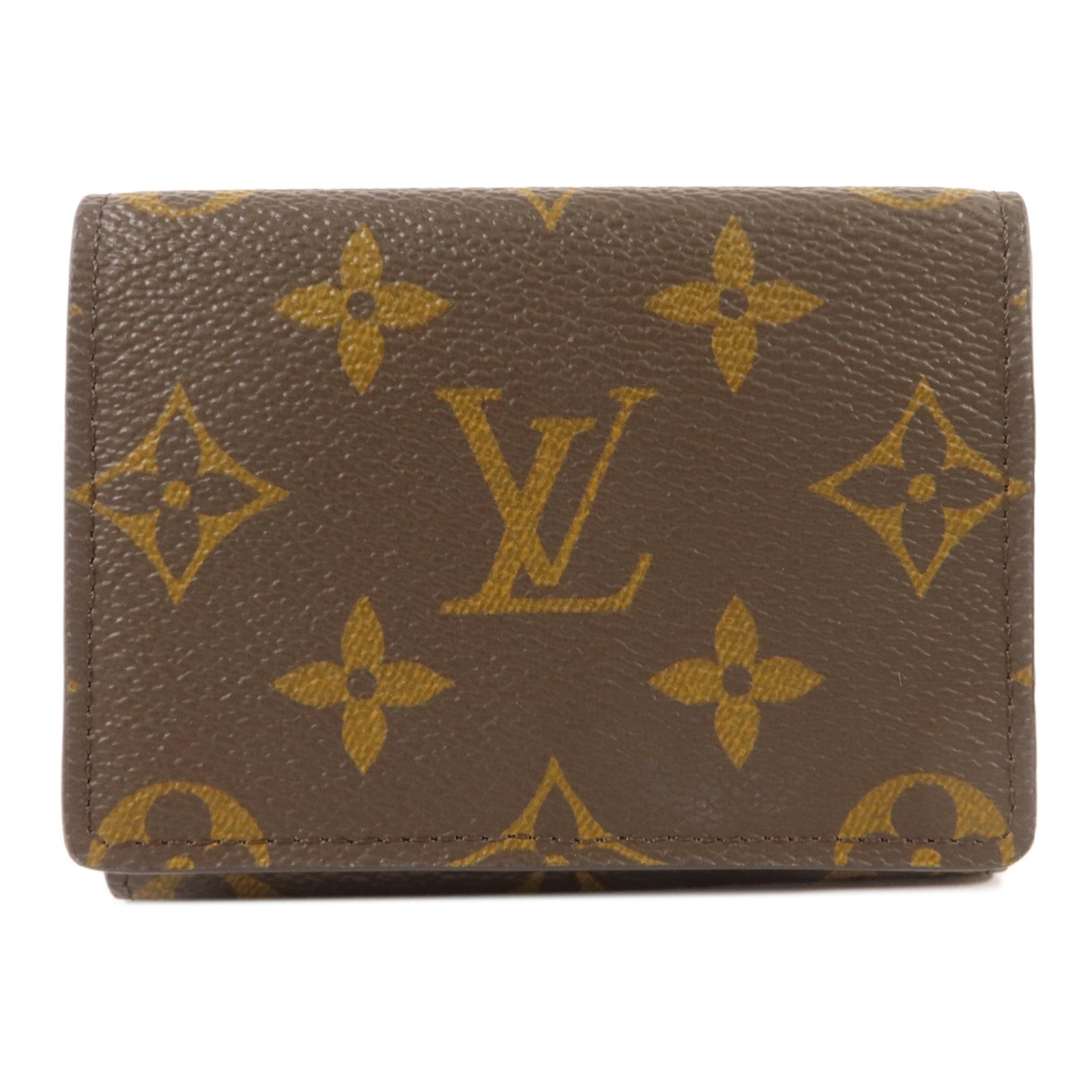 LOUIS VUITTON Monogram Enveloppe Carte De Visite金扣卡片套