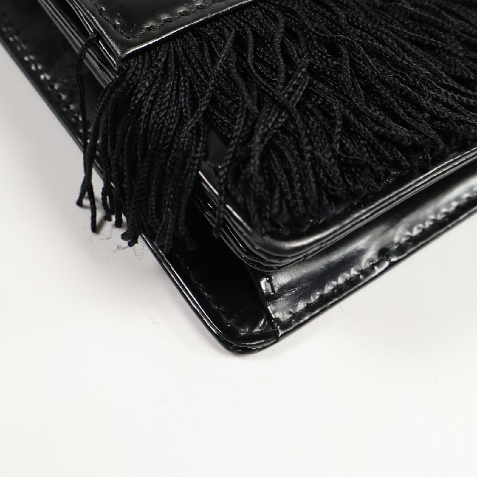 Dior 漆皮皮革Chain Shoulder Bag鏈帶肩背袋