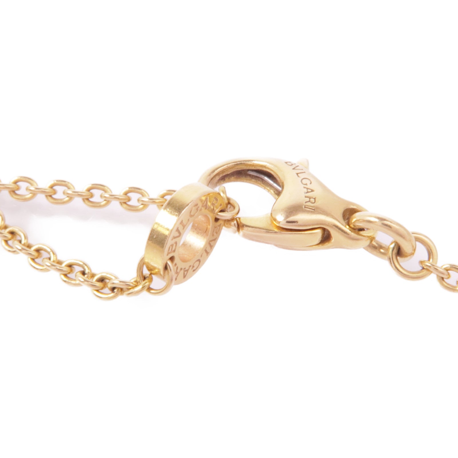 BVLGARI 【激減優惠】18K玫瑰金B-zero1 Necklace Diamond鑽石項鍊