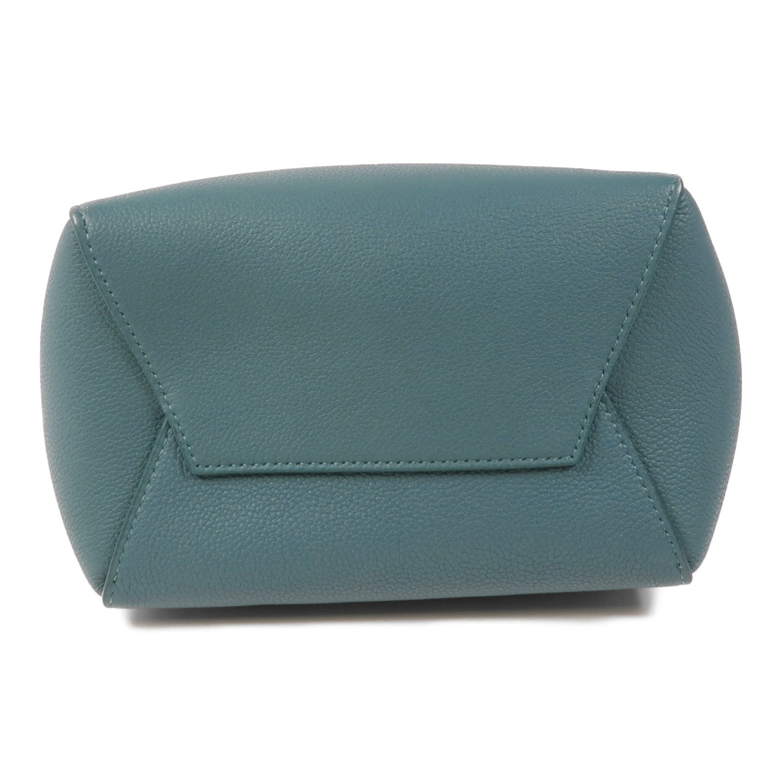 CELINE 牛皮皮革Sangle Bucket金扣肩背袋