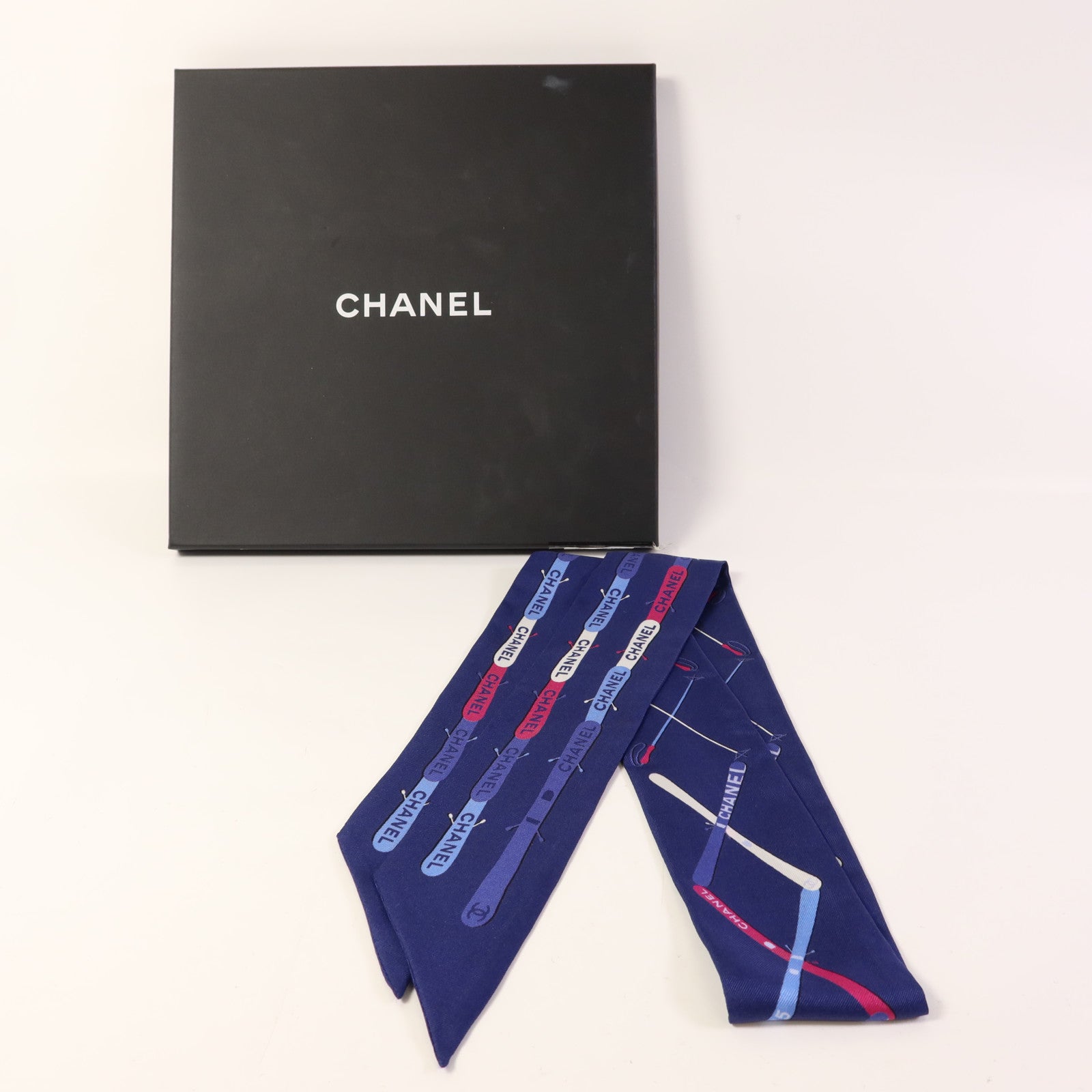 CHANEL 絲質Scarf絲巾