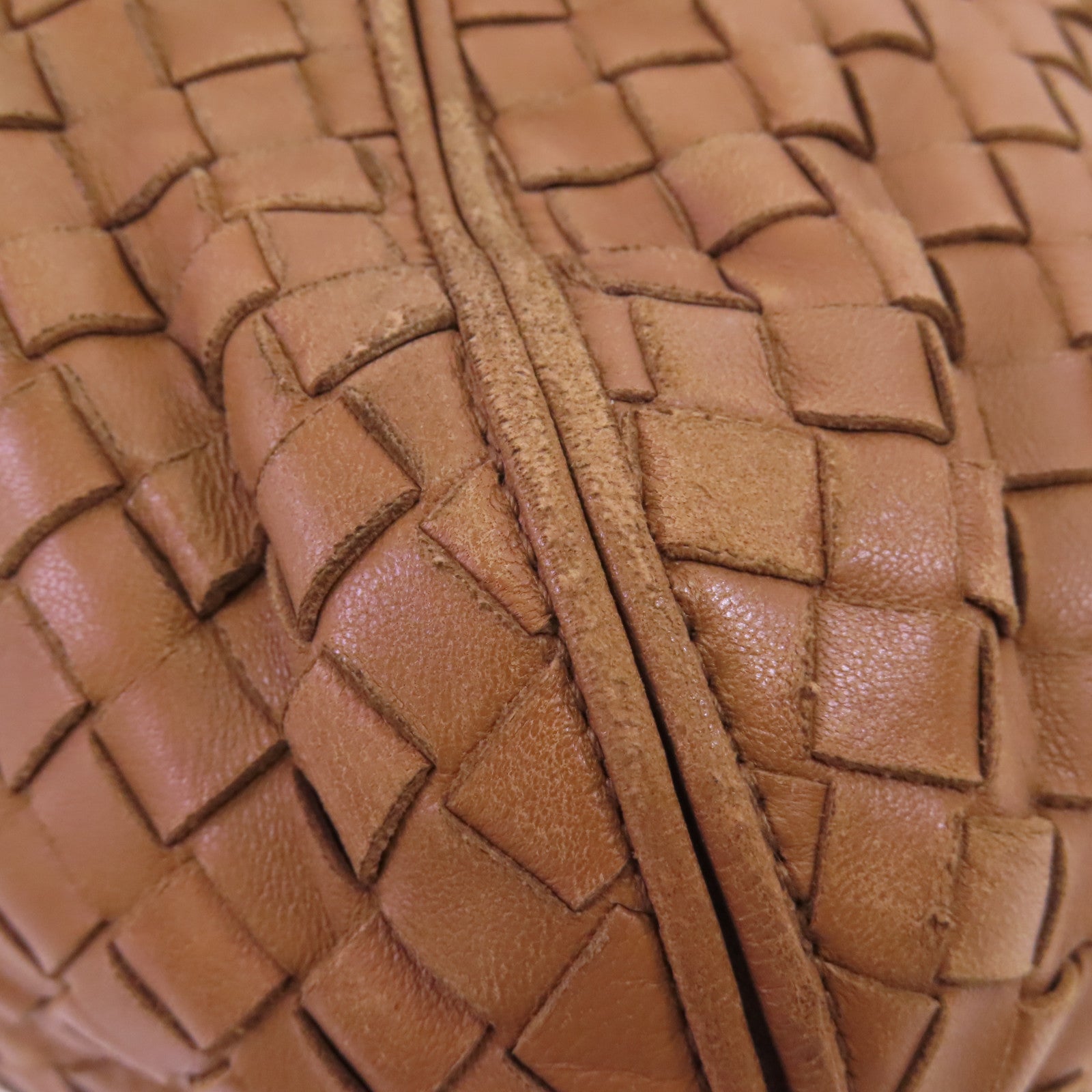 BOTTEGA VENETA 織紋皮革Shoulder Bag銀扣肩背袋