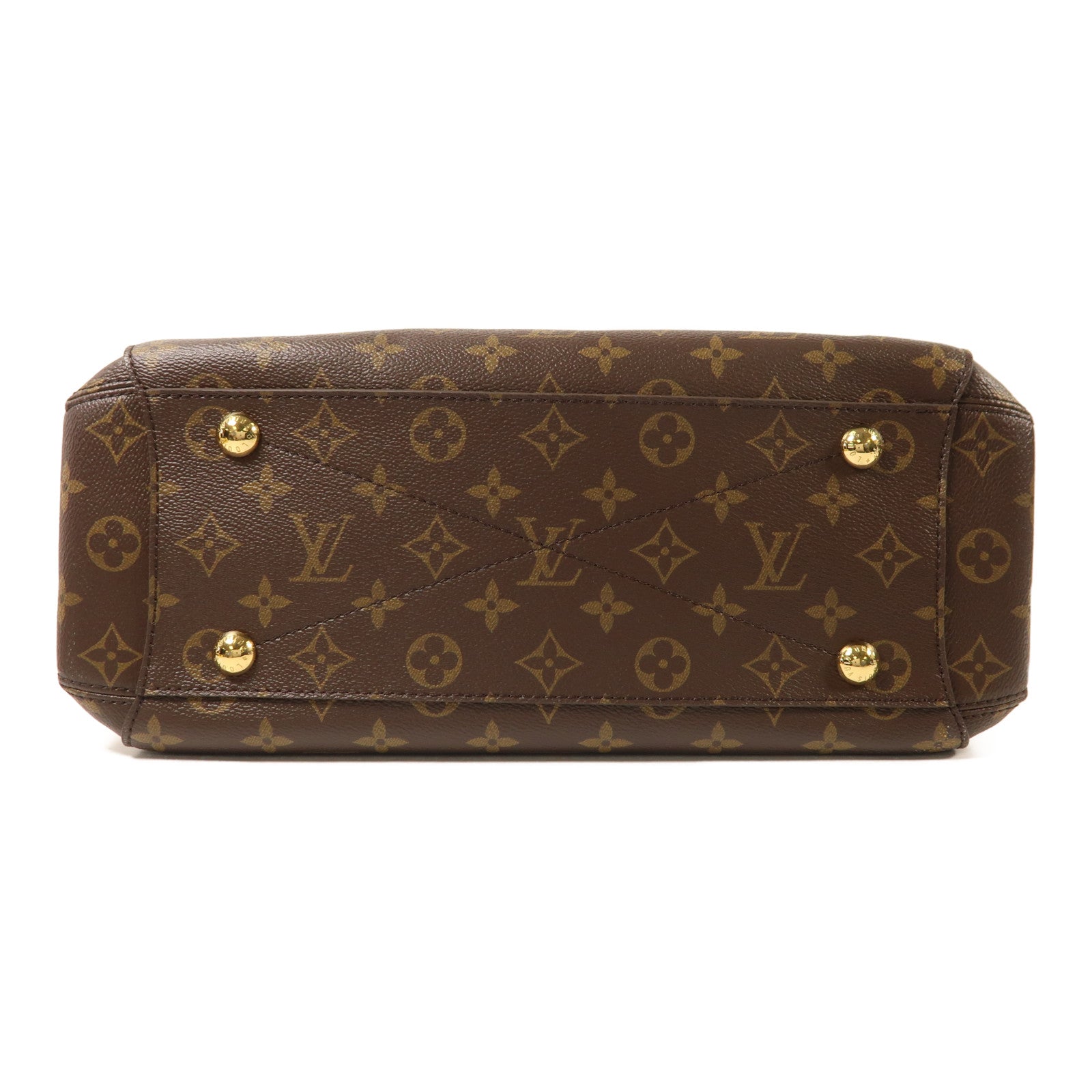 LOUIS VUITTON Monogram Montaigne MM金扣手挽肩背兩用袋