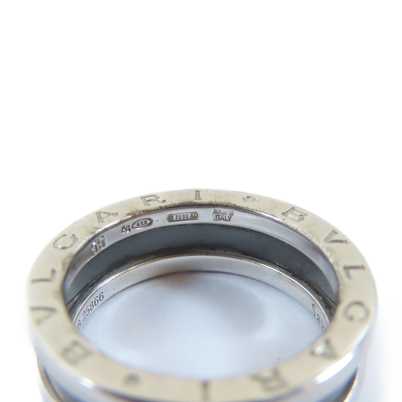BVLGARI 925純銀B-Zero戒指Bvlgari#55/US#6.75
