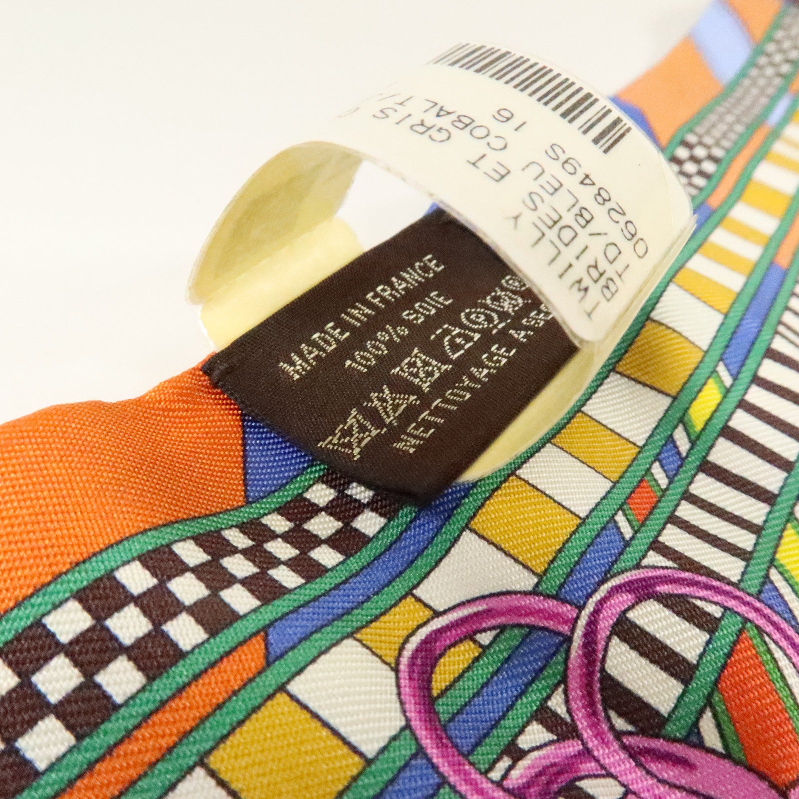 HERMES 絲質Twilly絲巾