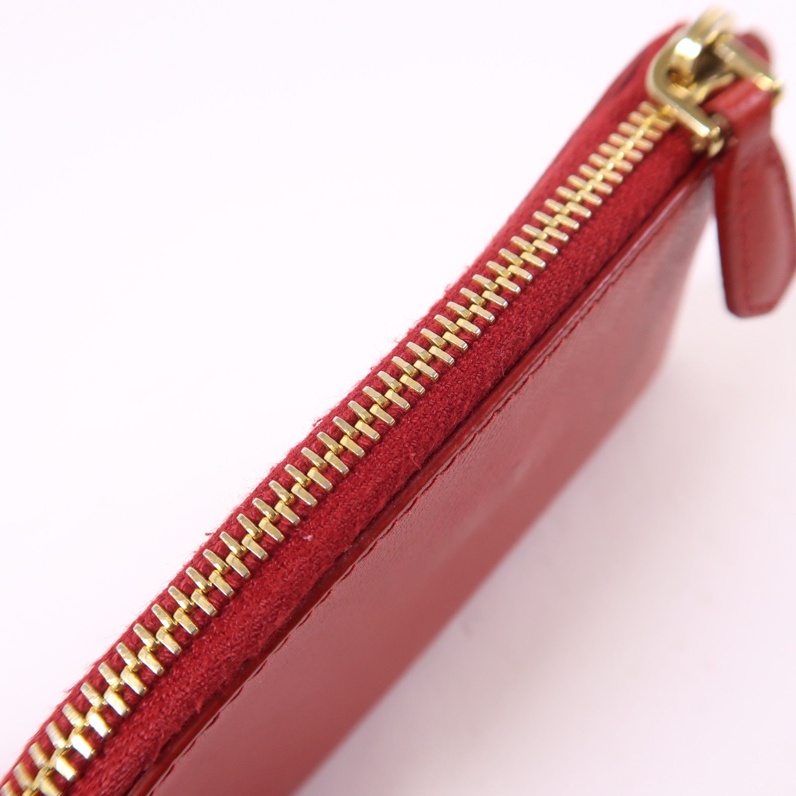 PRADA 皮革Coin Case金扣零錢包