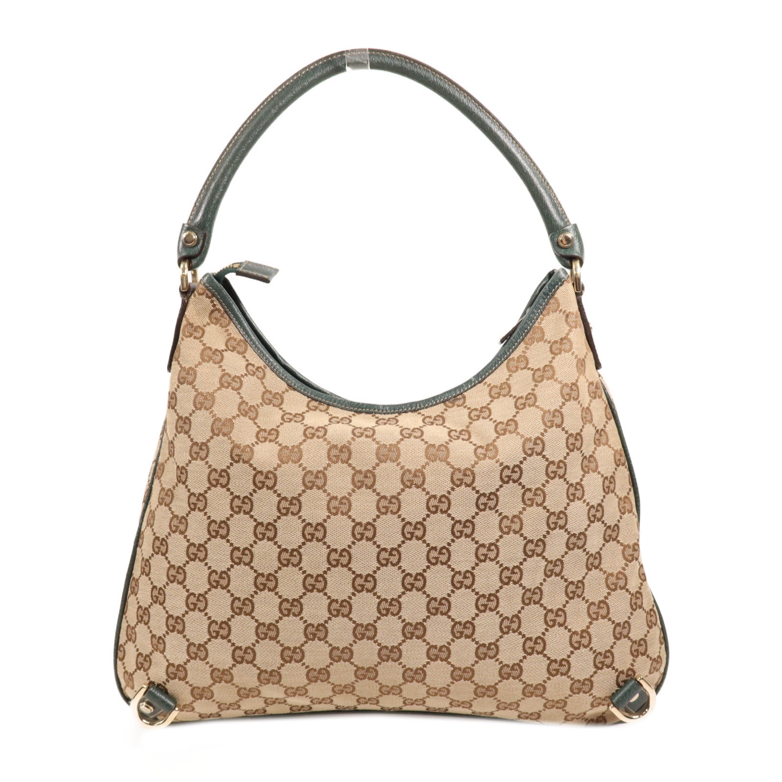 GUCCI 帆布Abbey Shoulder Bag金扣肩背袋