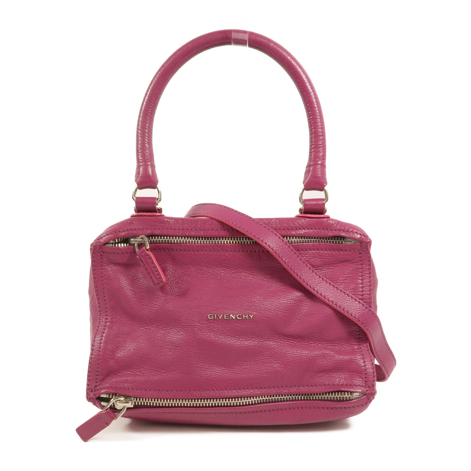 GIVENCHY 牛皮皮革Pandora Small手挽肩背兩用袋
