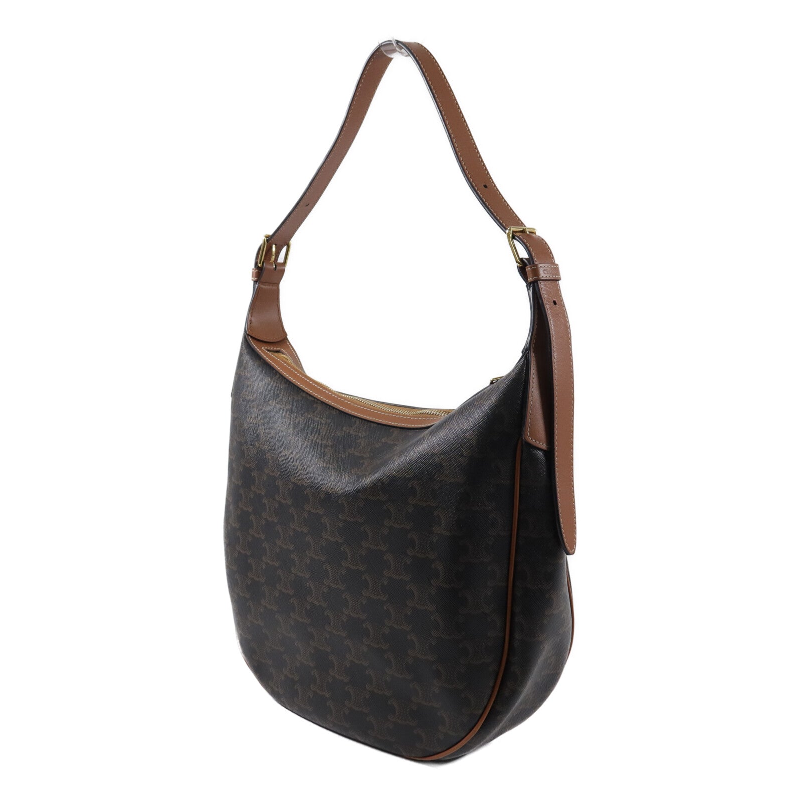 CELINE 塗層帆布Heloise Hobo肩背袋