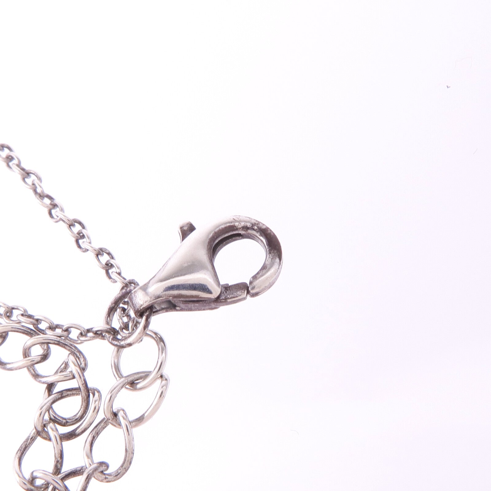 JEWELRY 925純銀Pearl Diamond Necklace珍珠/鑽石項鍊