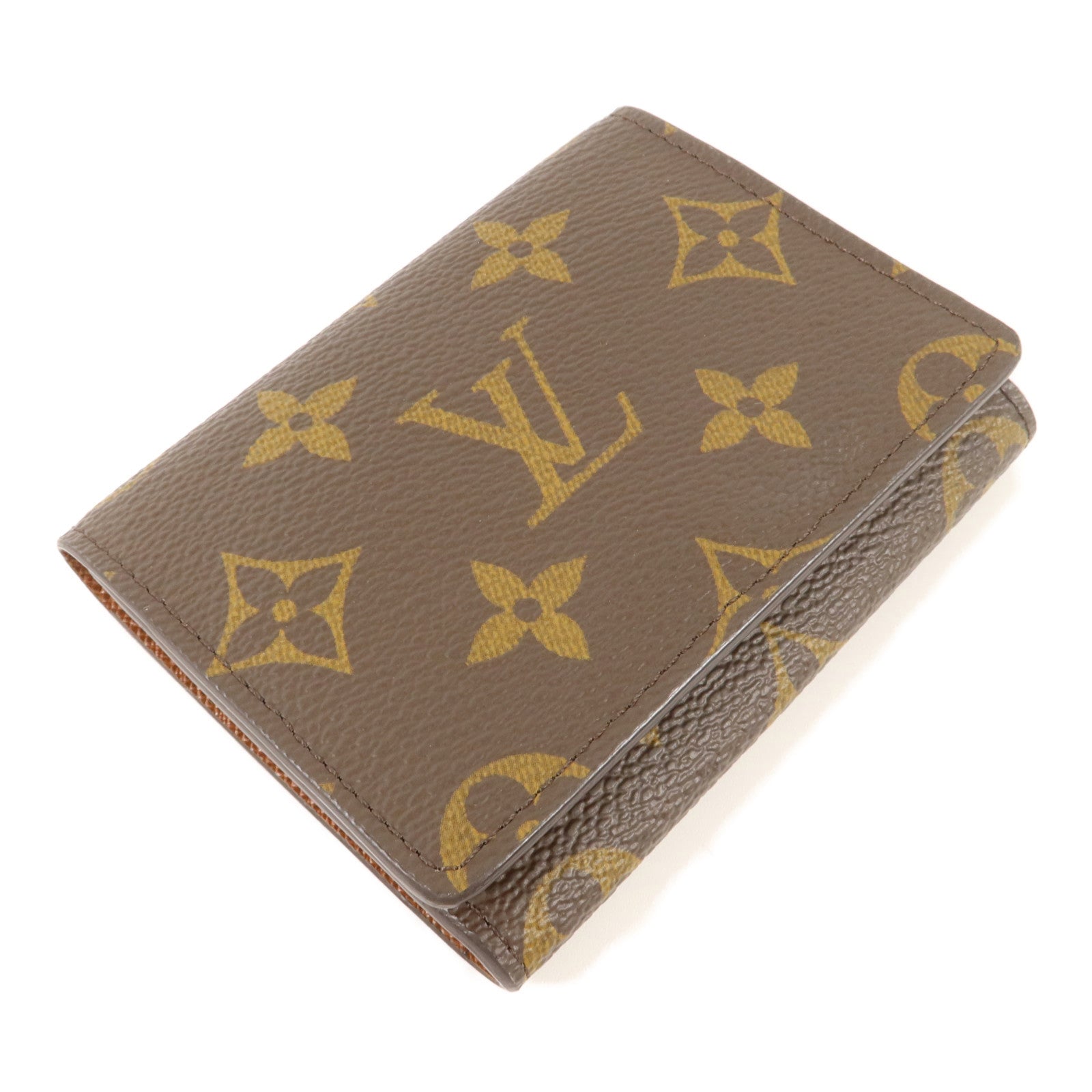 LOUIS VUITTON Monogram Enveloppe Carte De Visite金扣卡片套