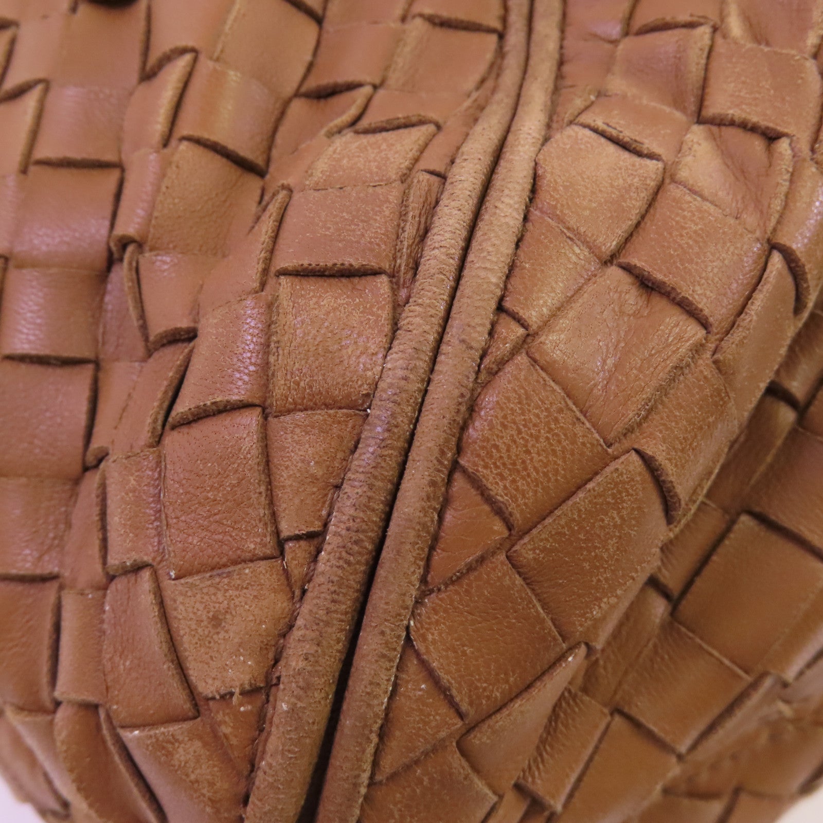 BOTTEGA VENETA 織紋皮革Shoulder Bag銀扣肩背袋