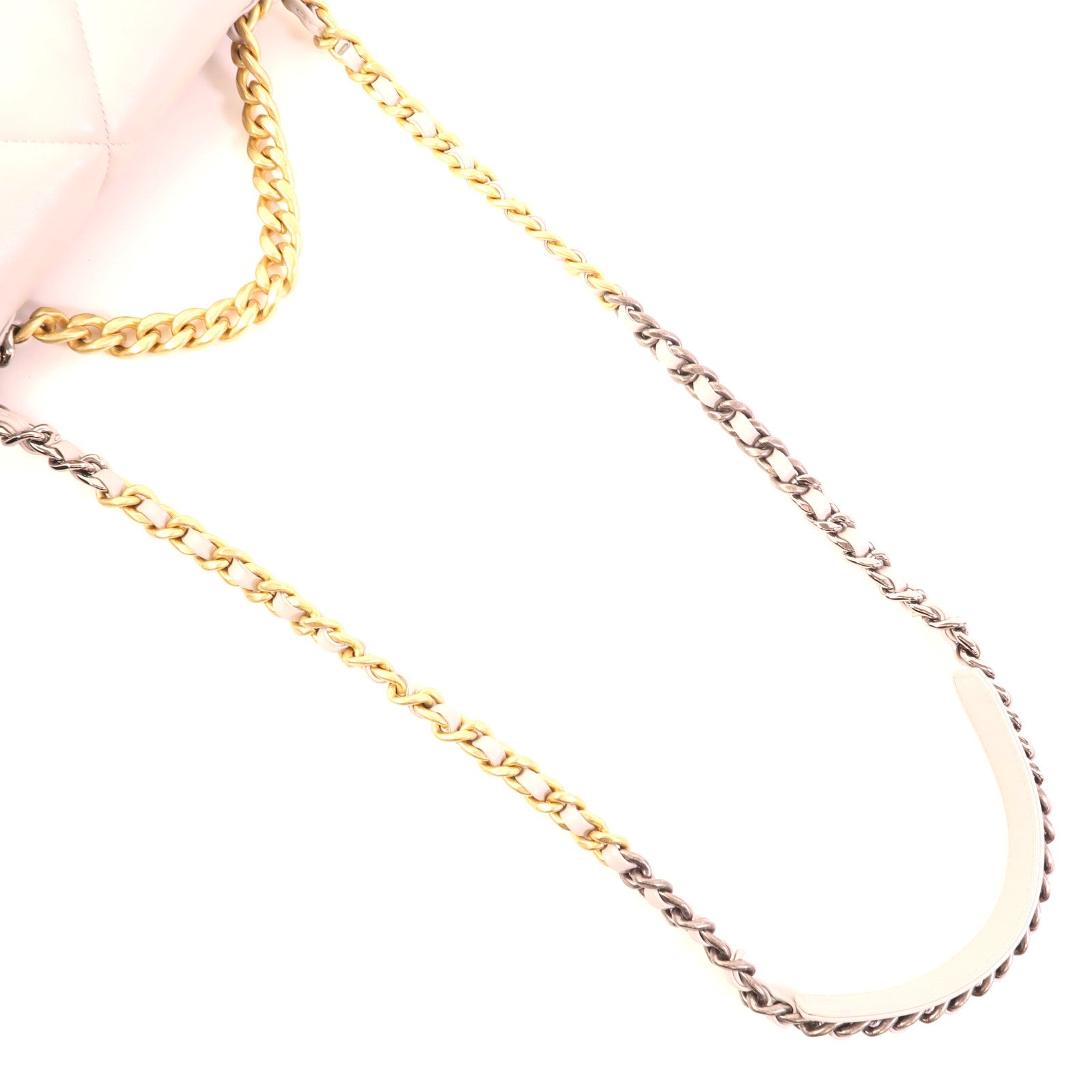 CHANEL 羊皮皮革Chanel 19 Small手挽肩背兩用袋