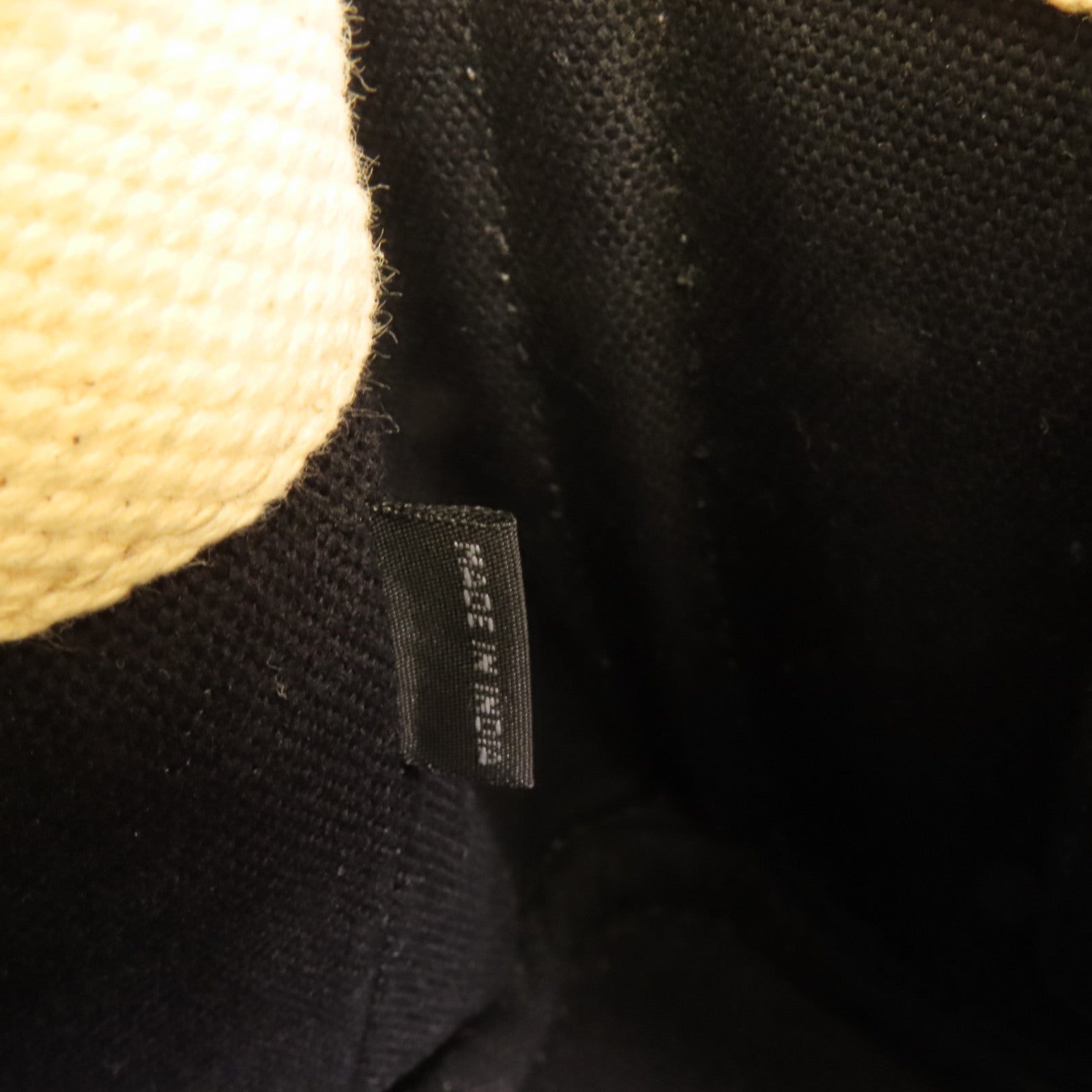 PRADA 帆布Canapa Joy金扣手挽肩背兩用袋