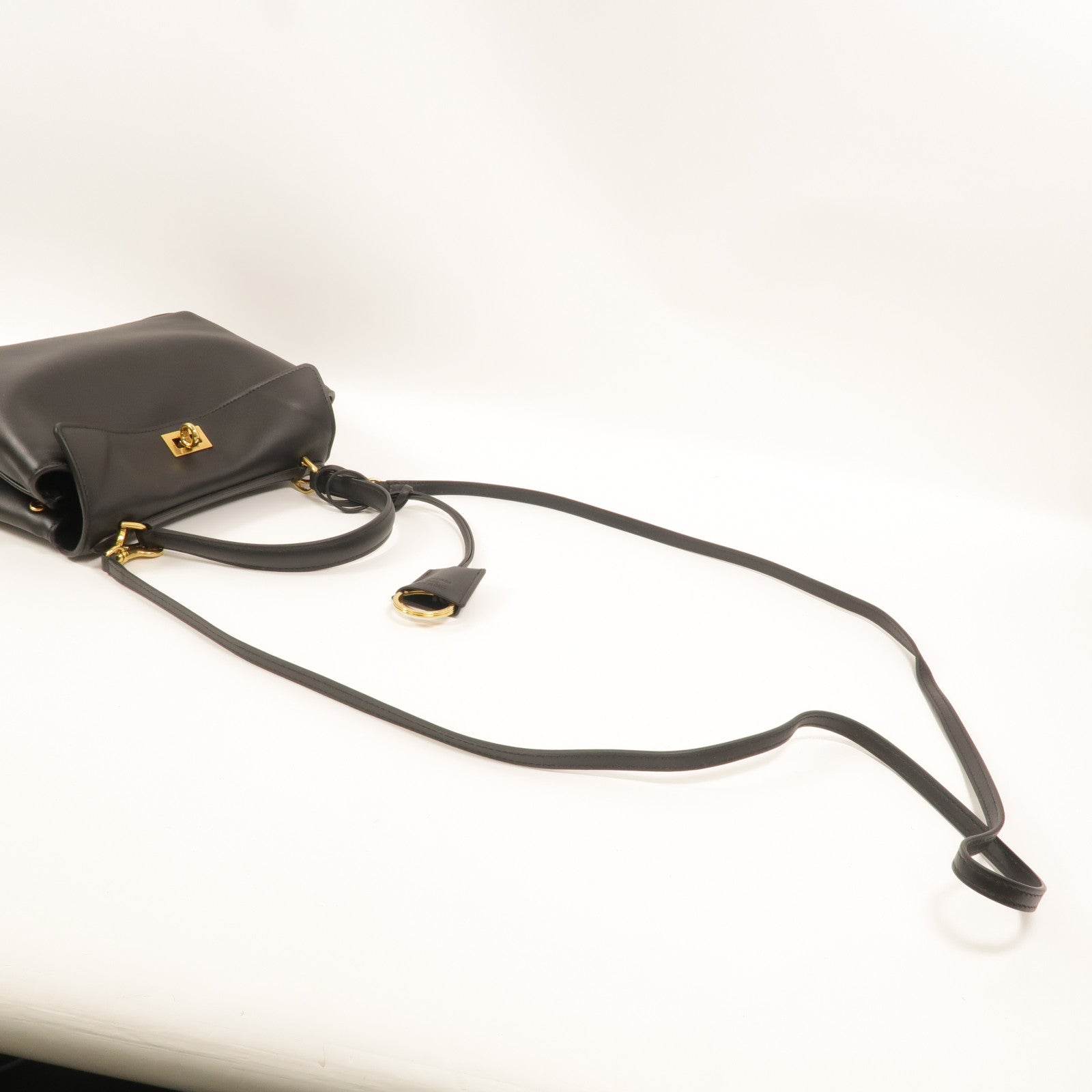 BALENCIAGA 牛皮皮革Rodeo Mini手挽肩背兩用袋