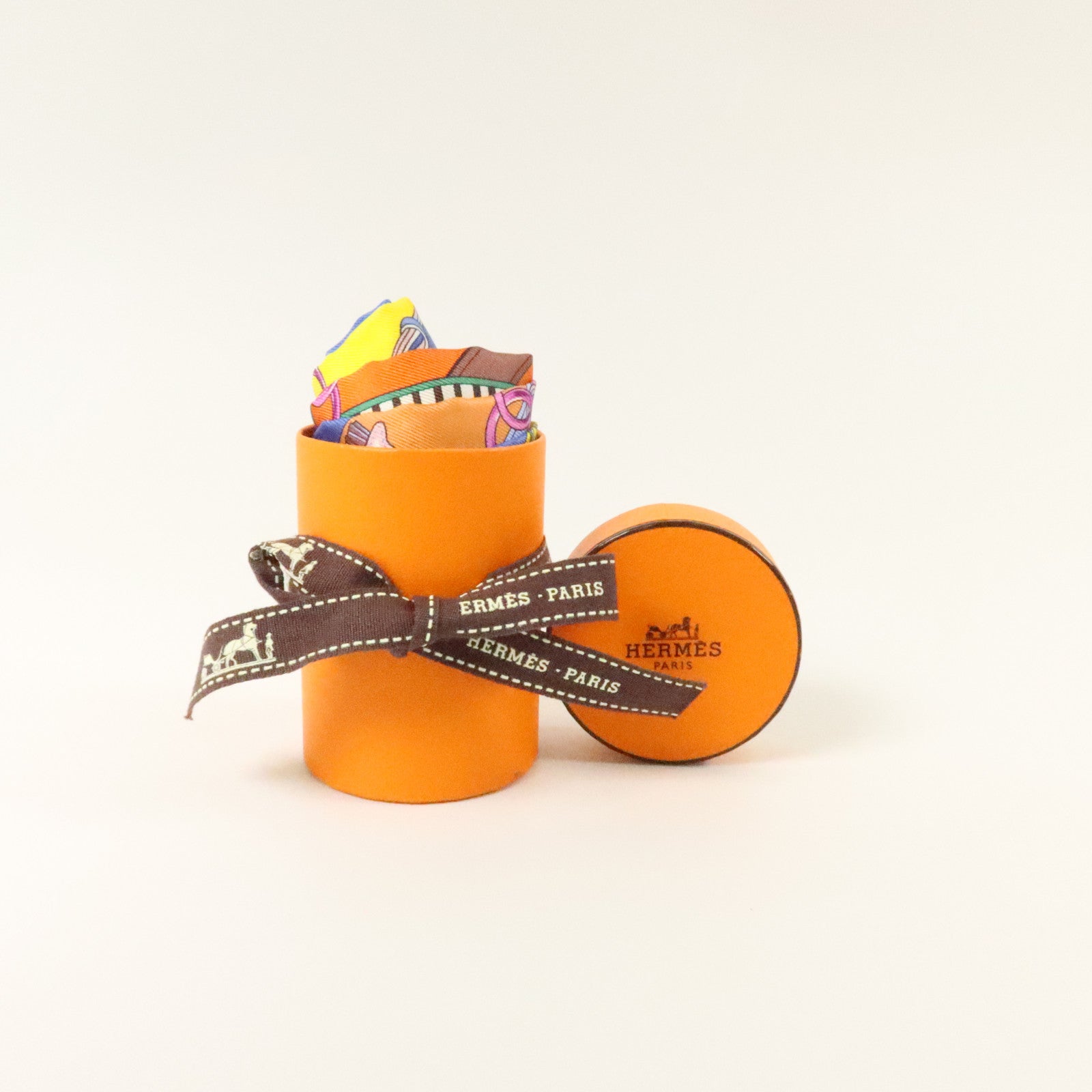 HERMES 絲質Twilly絲巾
