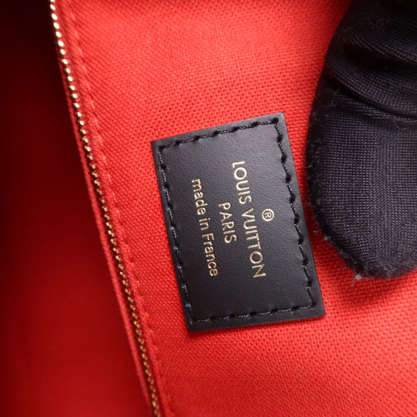 LOUIS VUITTON Monogram Giant On The Go MM金扣手挽肩背兩用袋