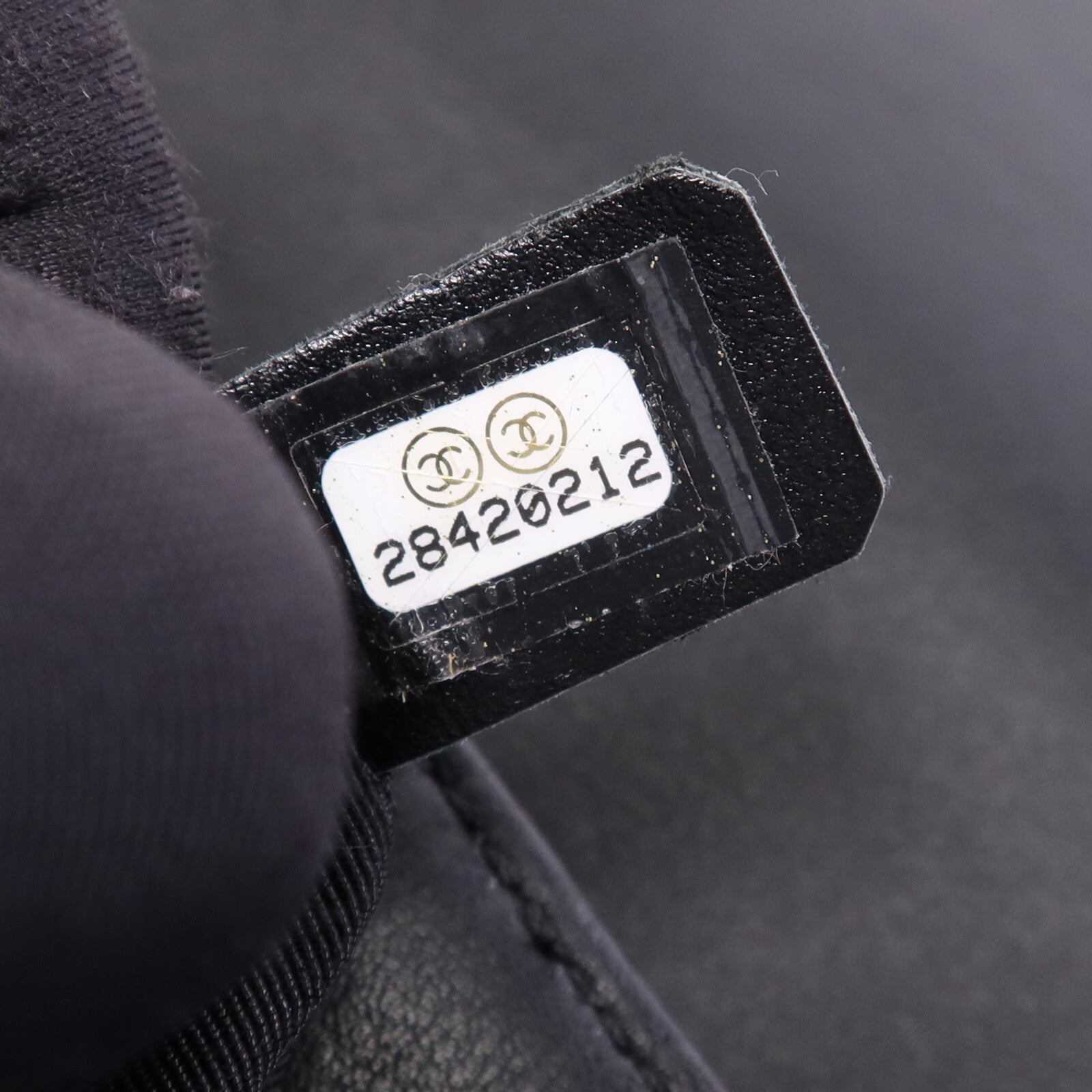 CHANEL 牛皮皮革Chain Shoulder Bag金扣鏈帶手挽肩背兩用袋