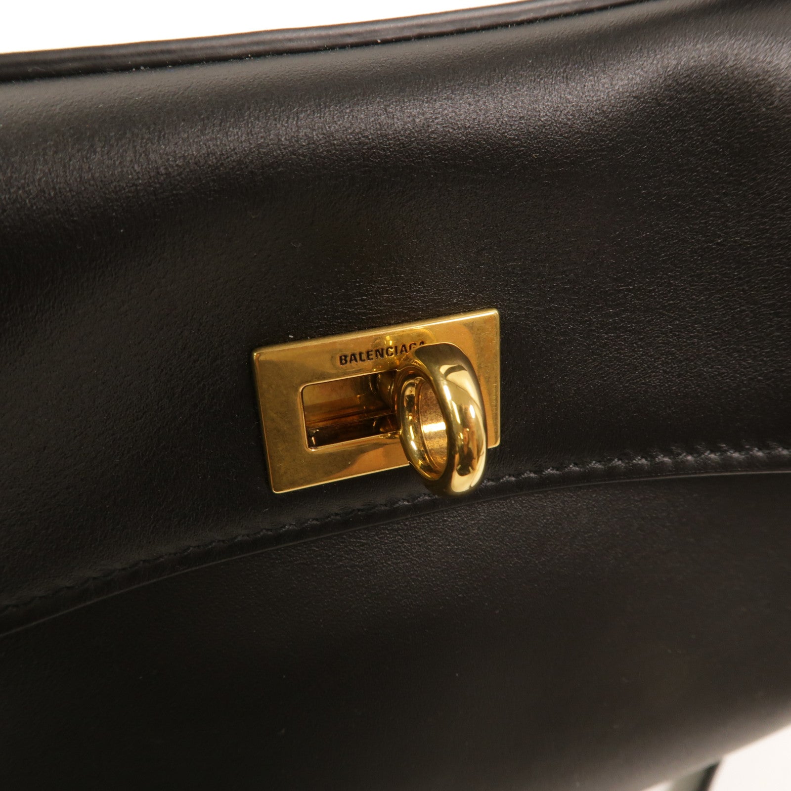 BALENCIAGA 牛皮皮革Rodeo Mini手挽肩背兩用袋