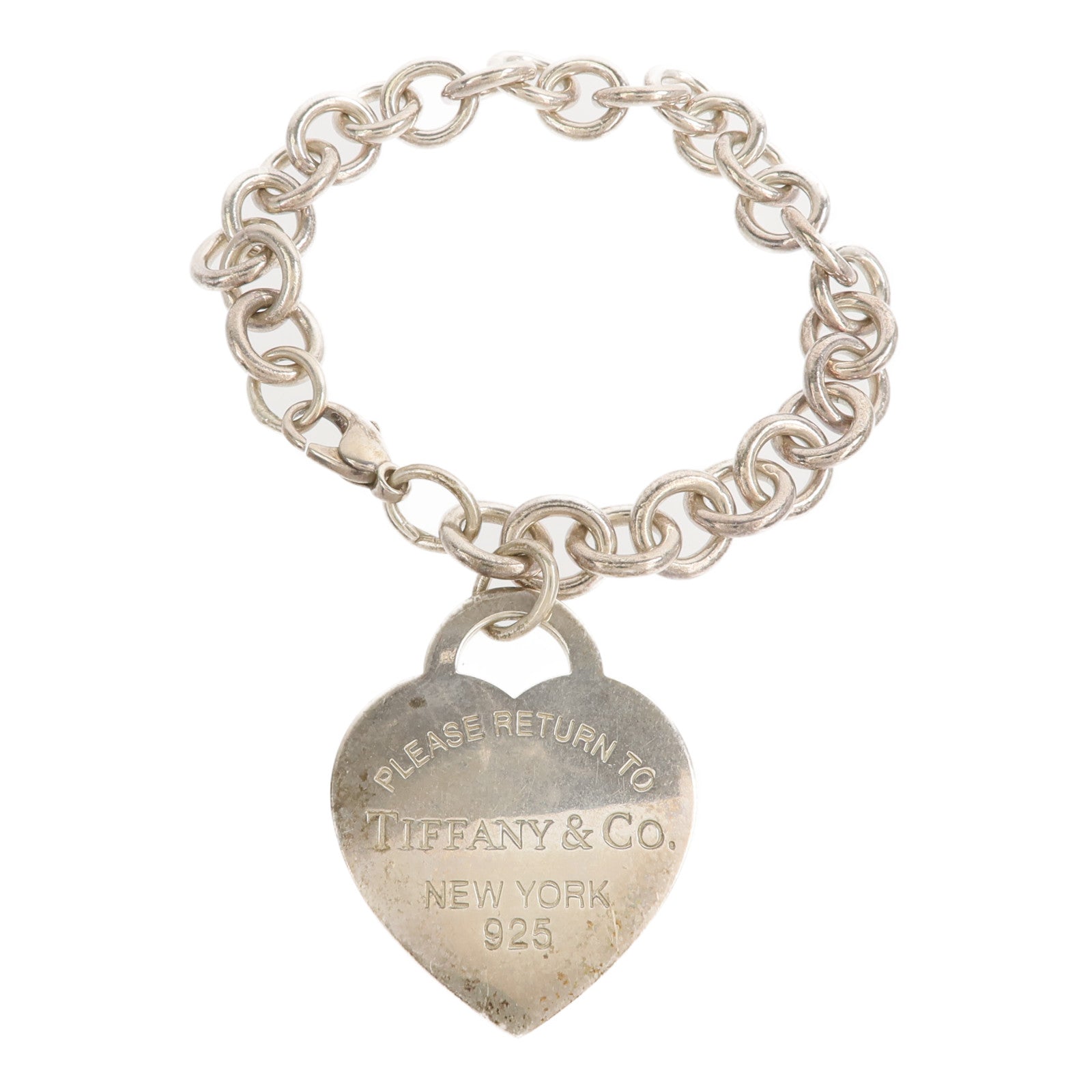 TIFFANY＆CO 925純銀Return To Tiffany Bracelet手鏈