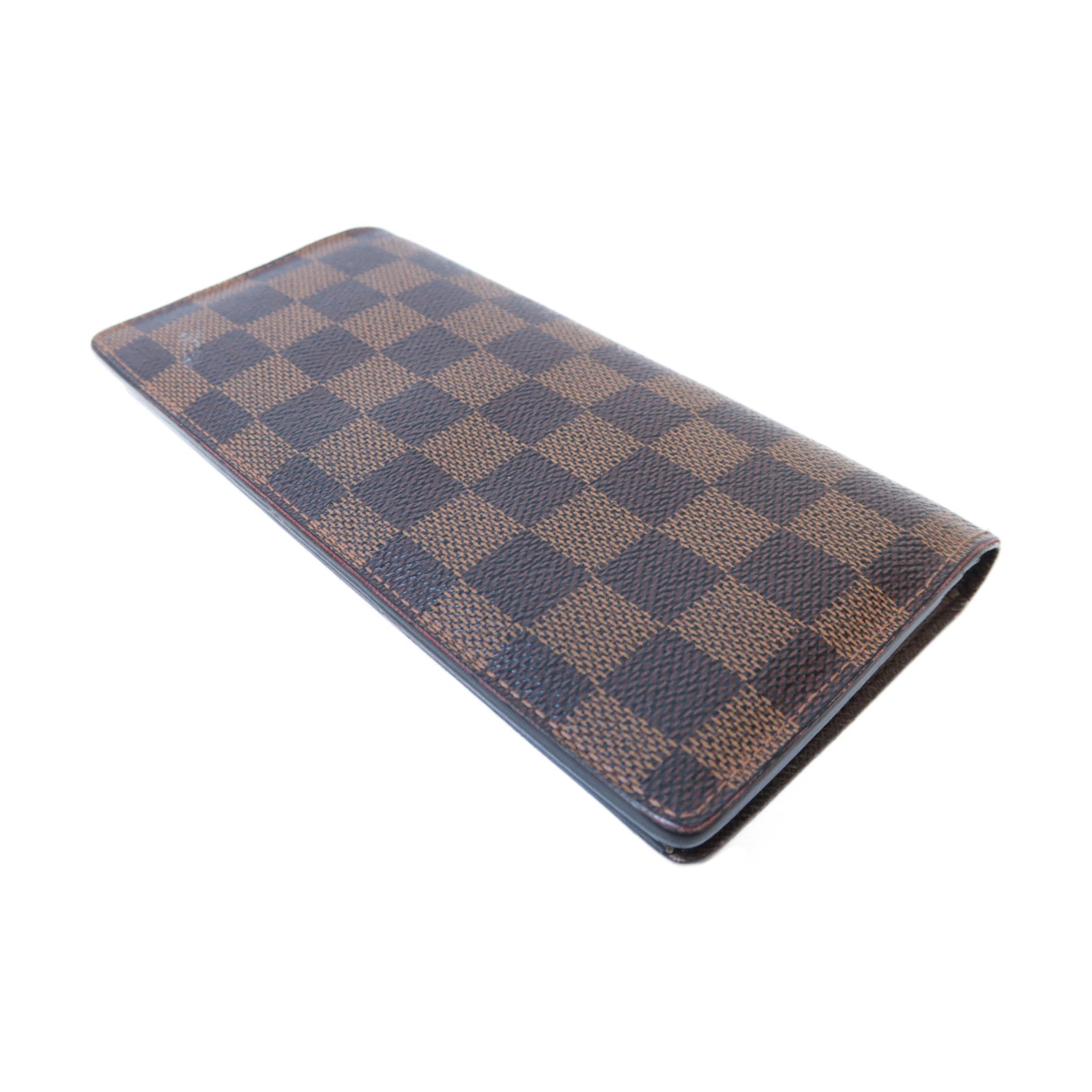 LOUIS VUITTON 【激減優惠】Damier Damier Long Wallet金扣長錢包啡色
