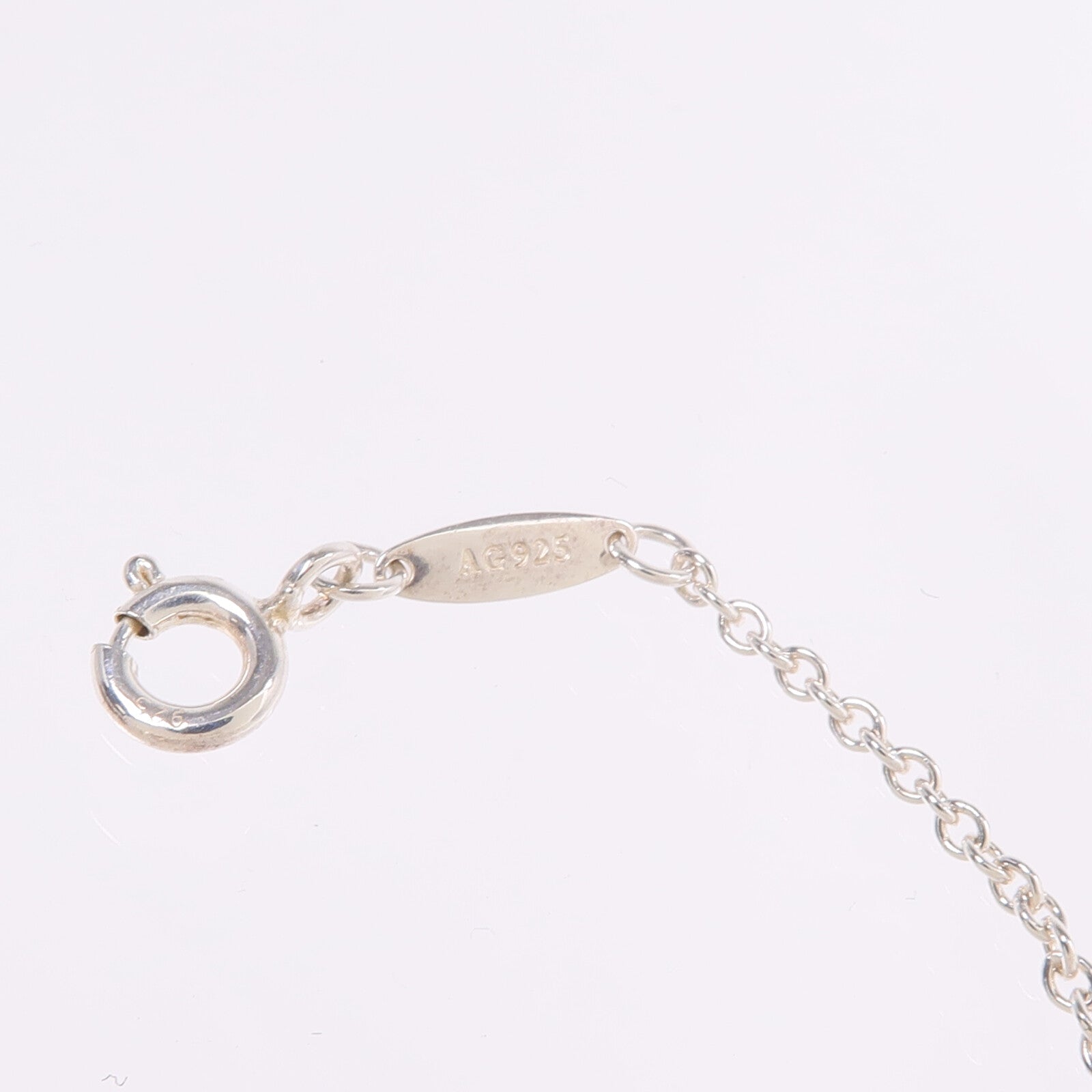 TIFFANY＆CO 925純銀Elsa Peretti Bean Design Bracelet手鏈