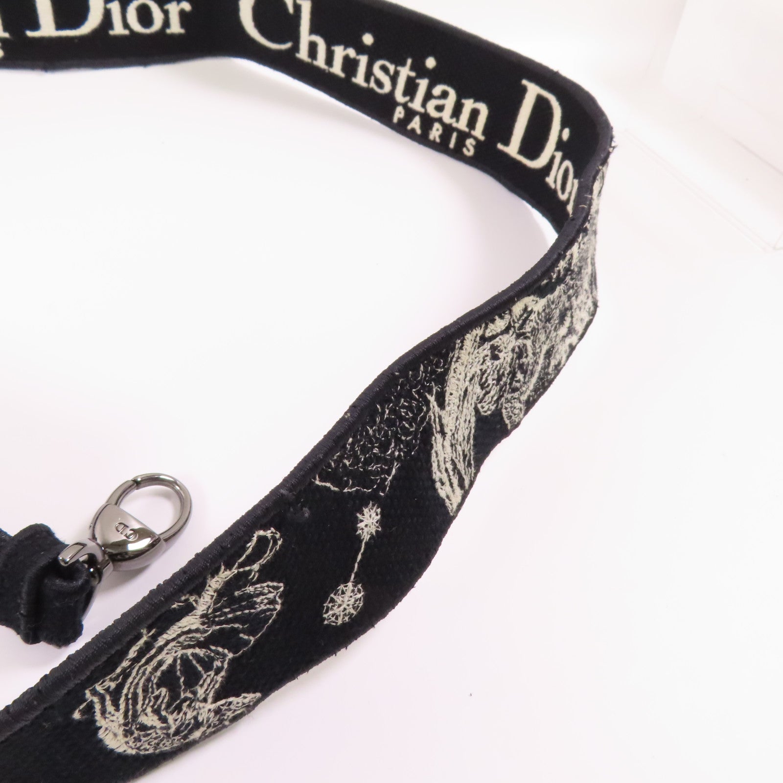 Dior 帆布Lady D-Lite Medium手挽肩背兩用袋