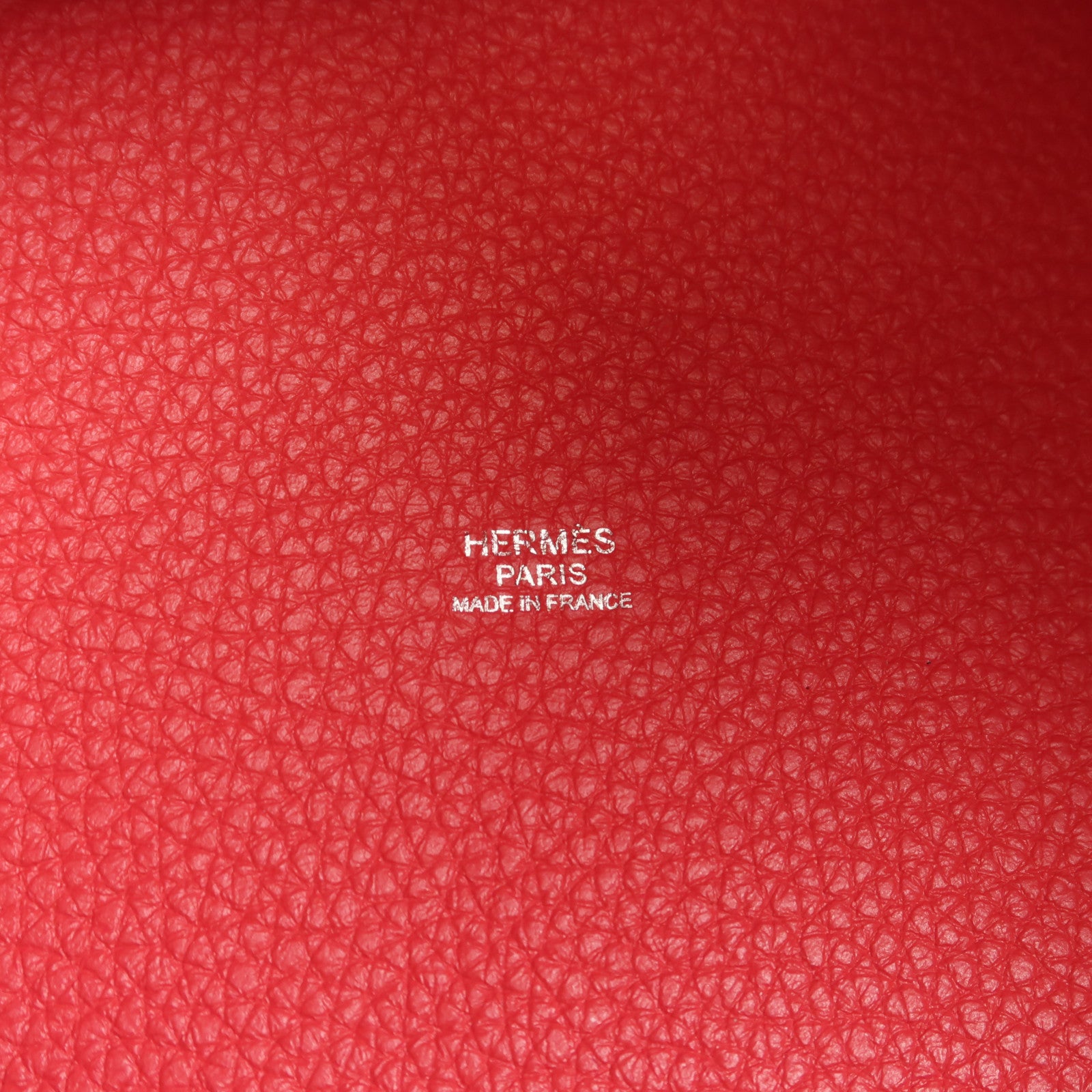 HERMES Clemence皮革Picotin MM手挽袋Rose Extreme