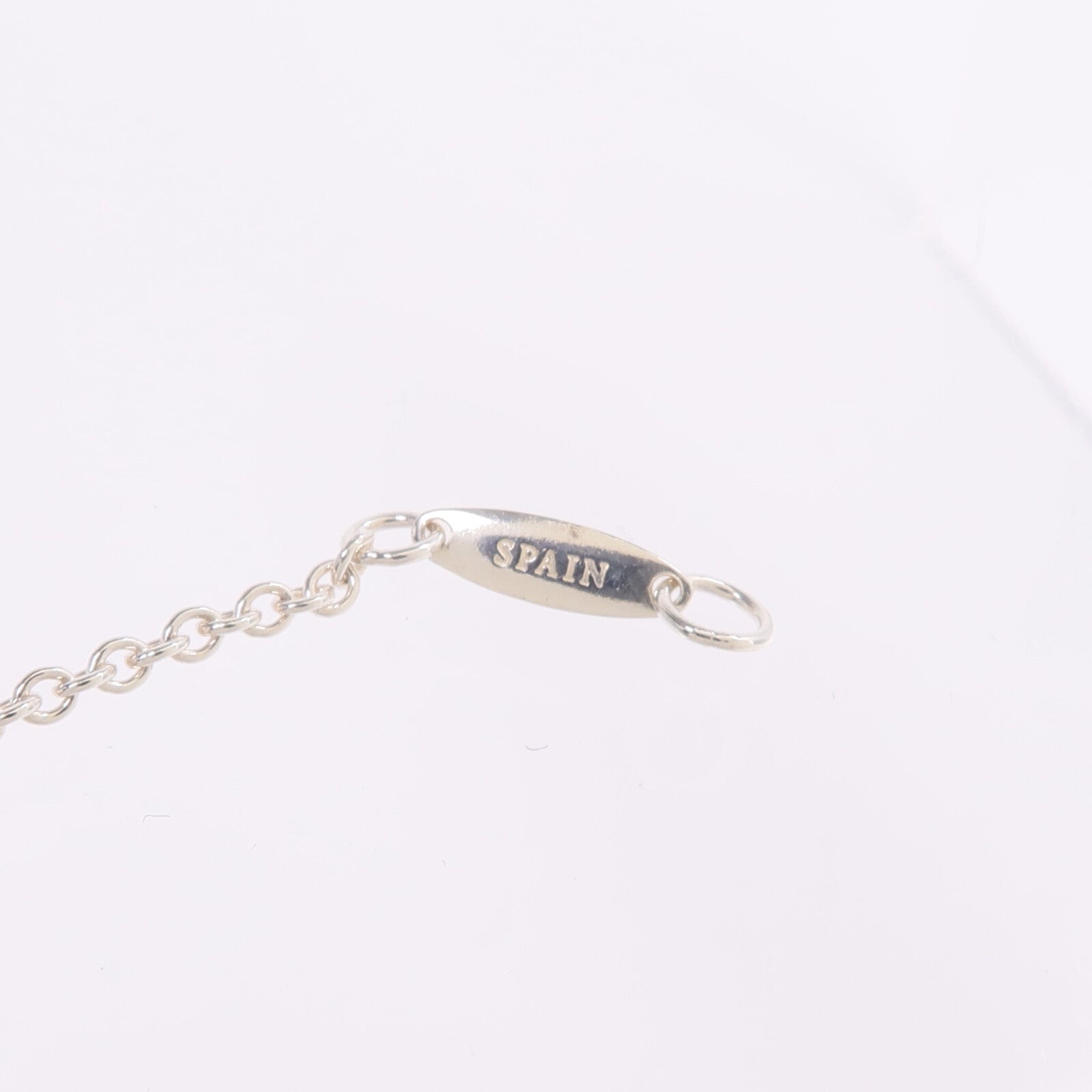 TIFFANY＆CO 925純銀Elsa Peretti Bean Design Bracelet手鏈