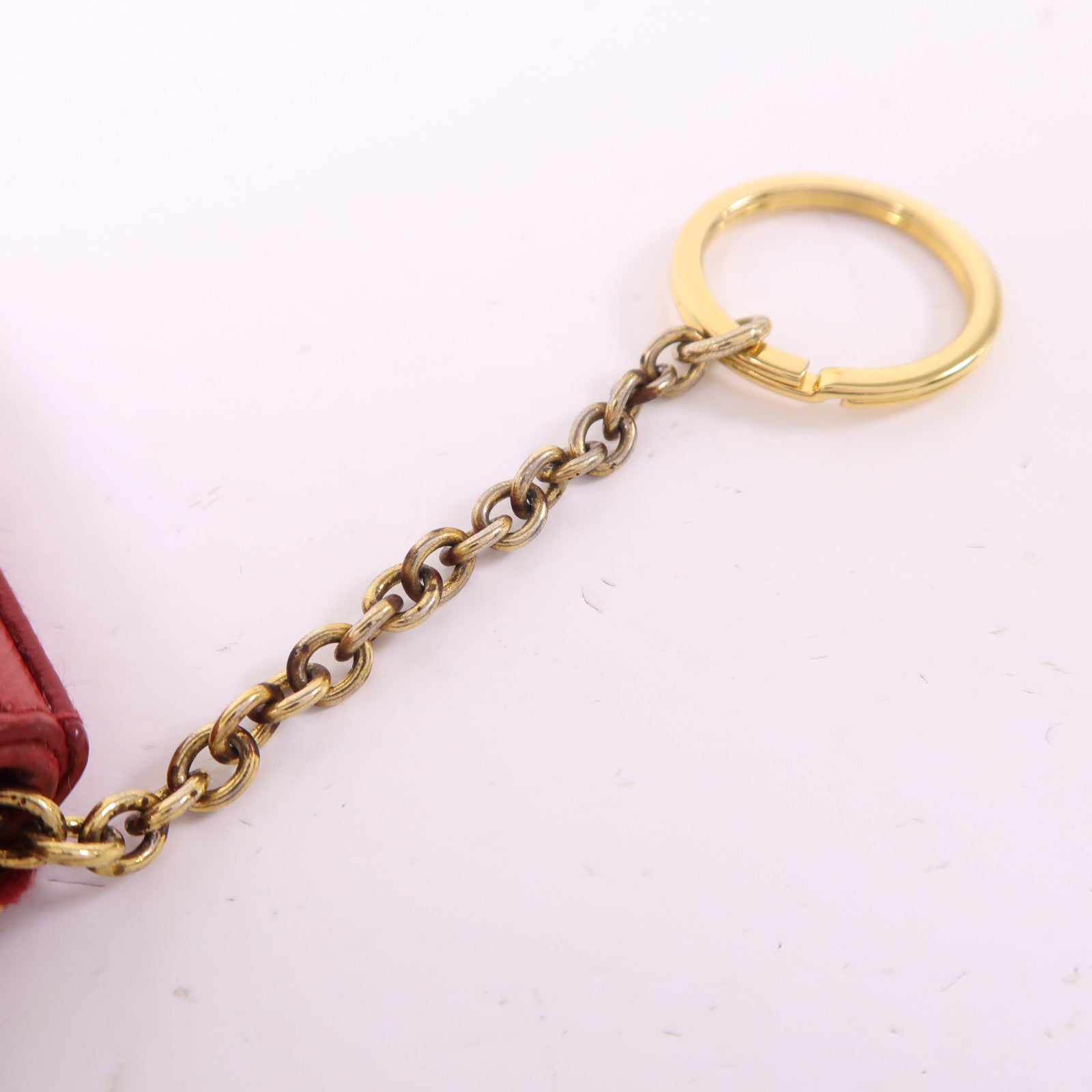 PRADA 皮革Coin Case金扣零錢包