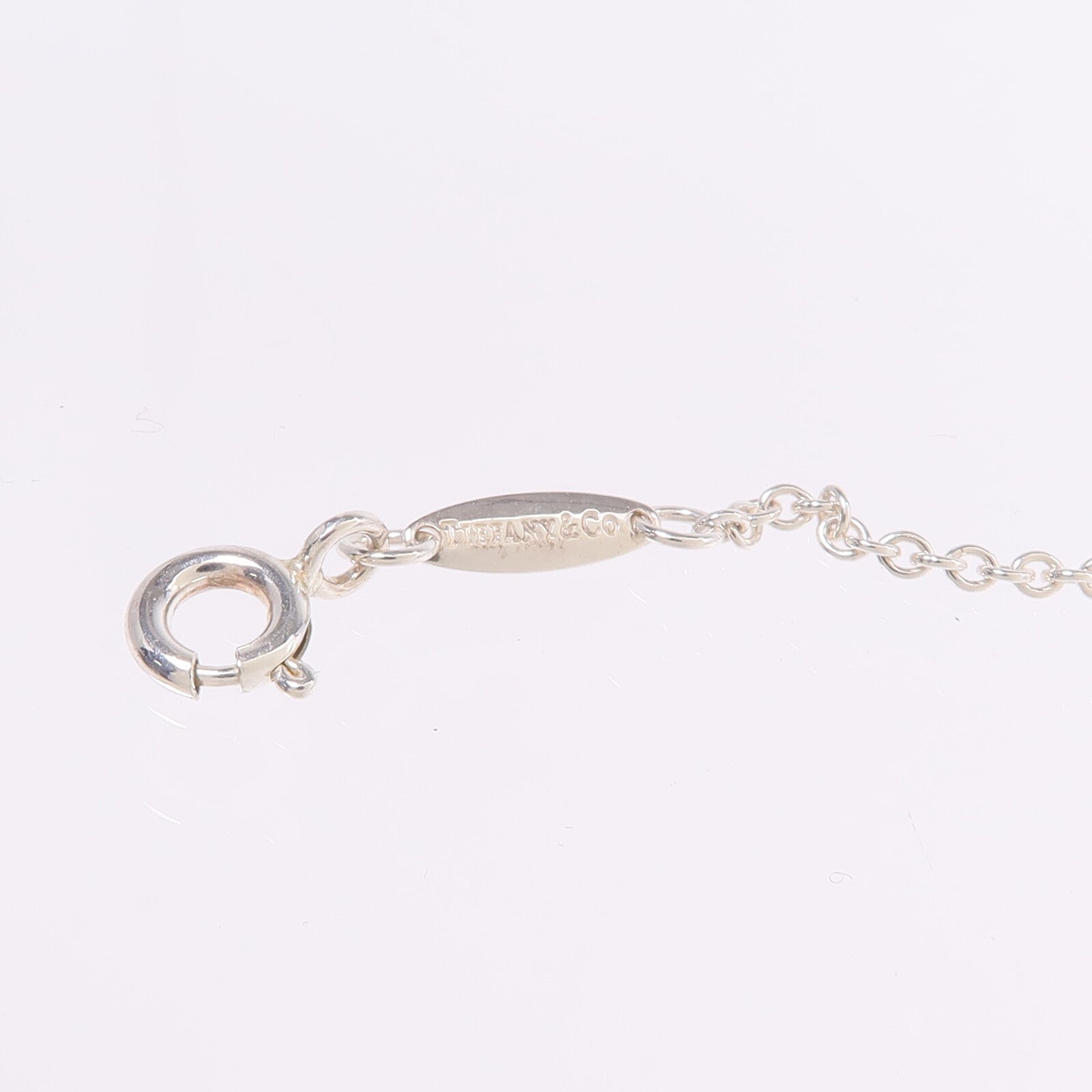 TIFFANY＆CO 925純銀Elsa Peretti Bean Design Bracelet手鏈