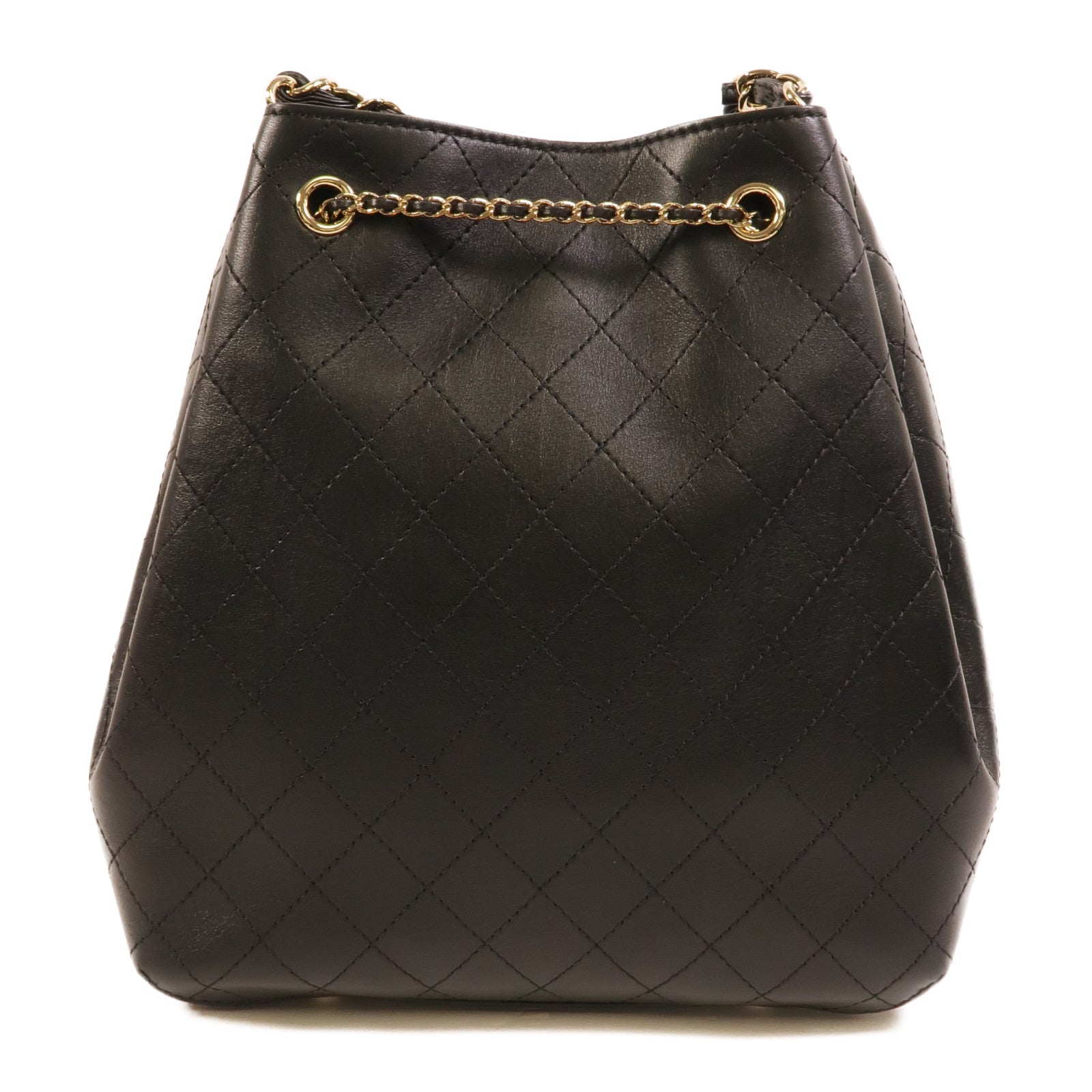 CHANEL 牛皮皮革Bucket Bag肩背袋