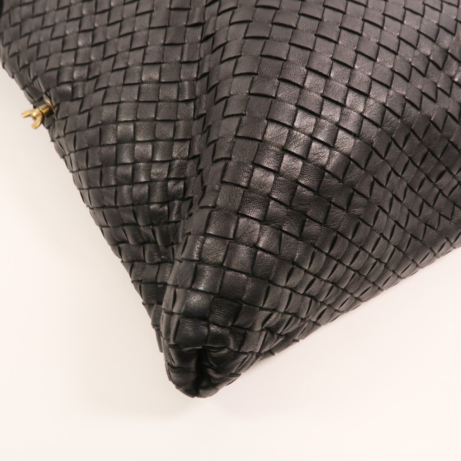 BOTTEGA VENETA 羊皮皮革Tote Bag金扣手挽袋