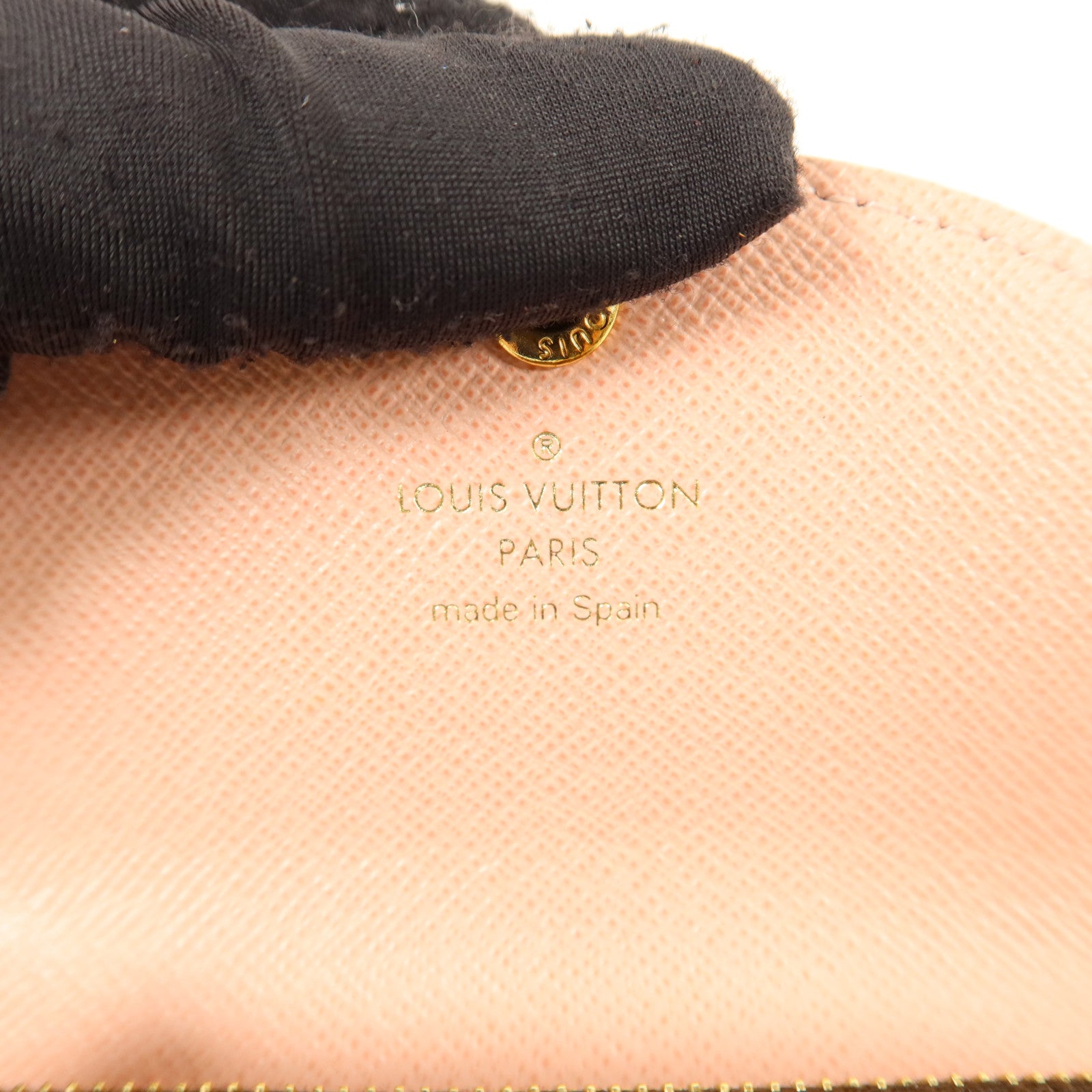 LOUIS VUITTON Monogram Rosalie Coin Purse金扣零錢包