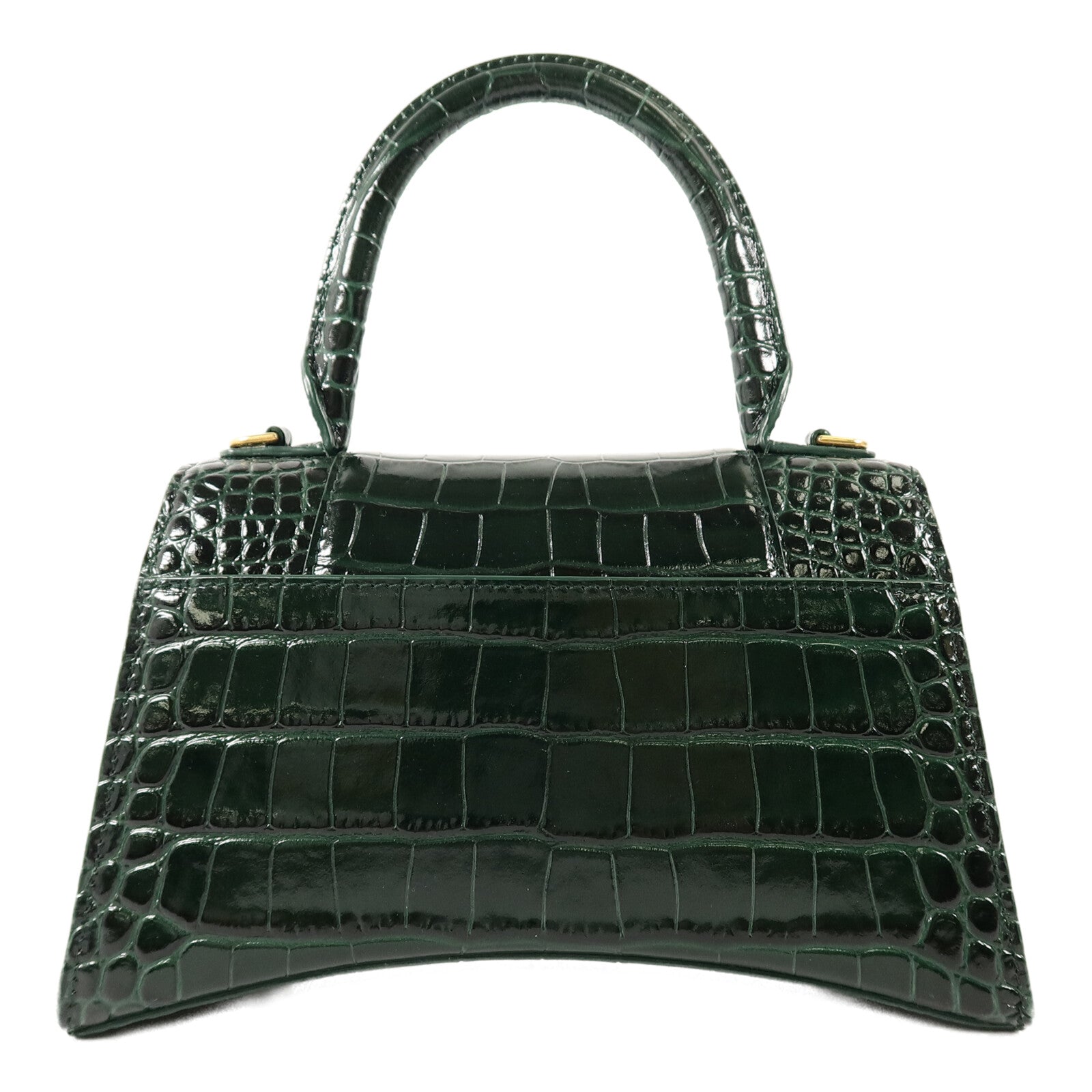 BALENCIAGA 牛皮皮革Hourglass Small手挽肩背兩用袋