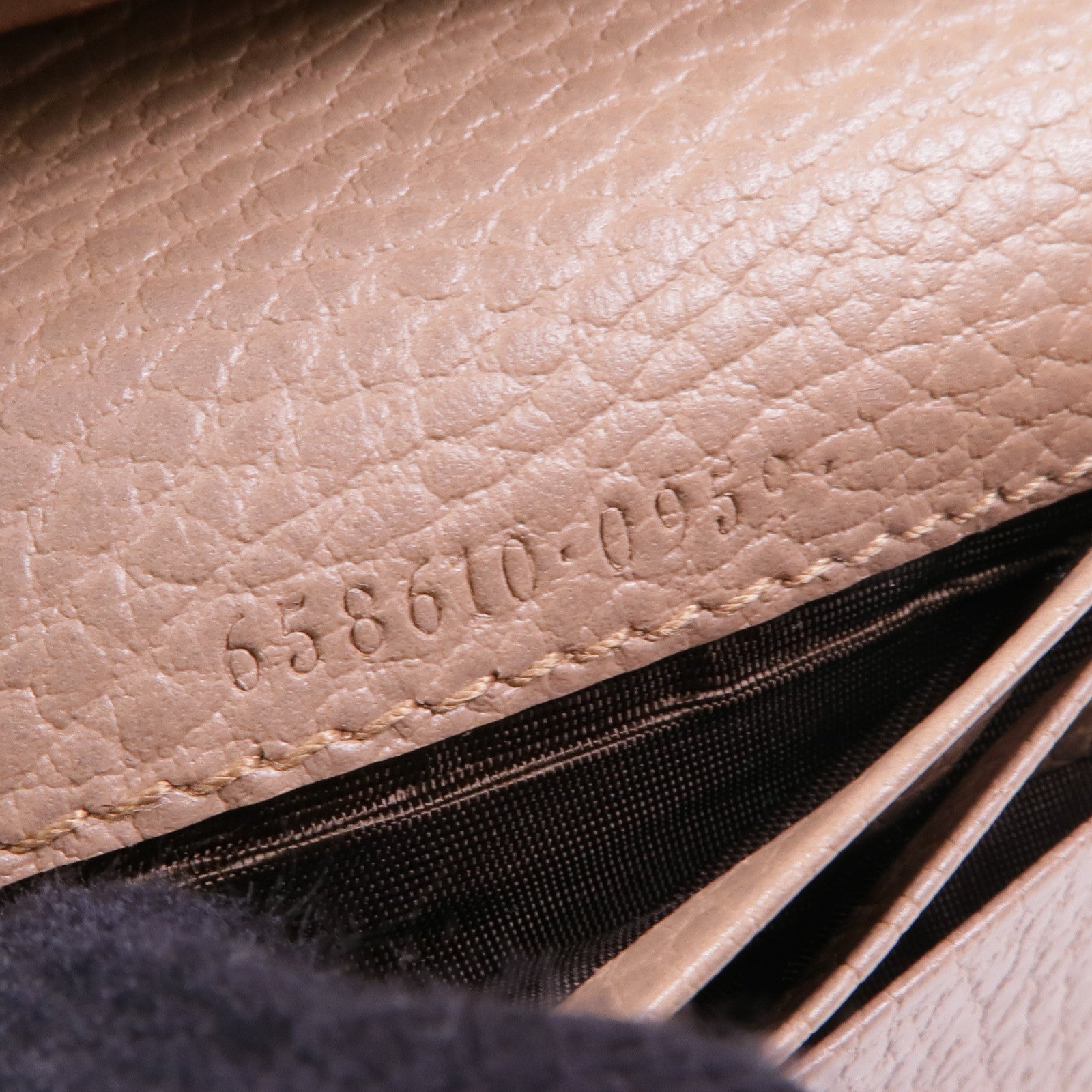 GUCCI 塗層帆布Wallet金扣錢包