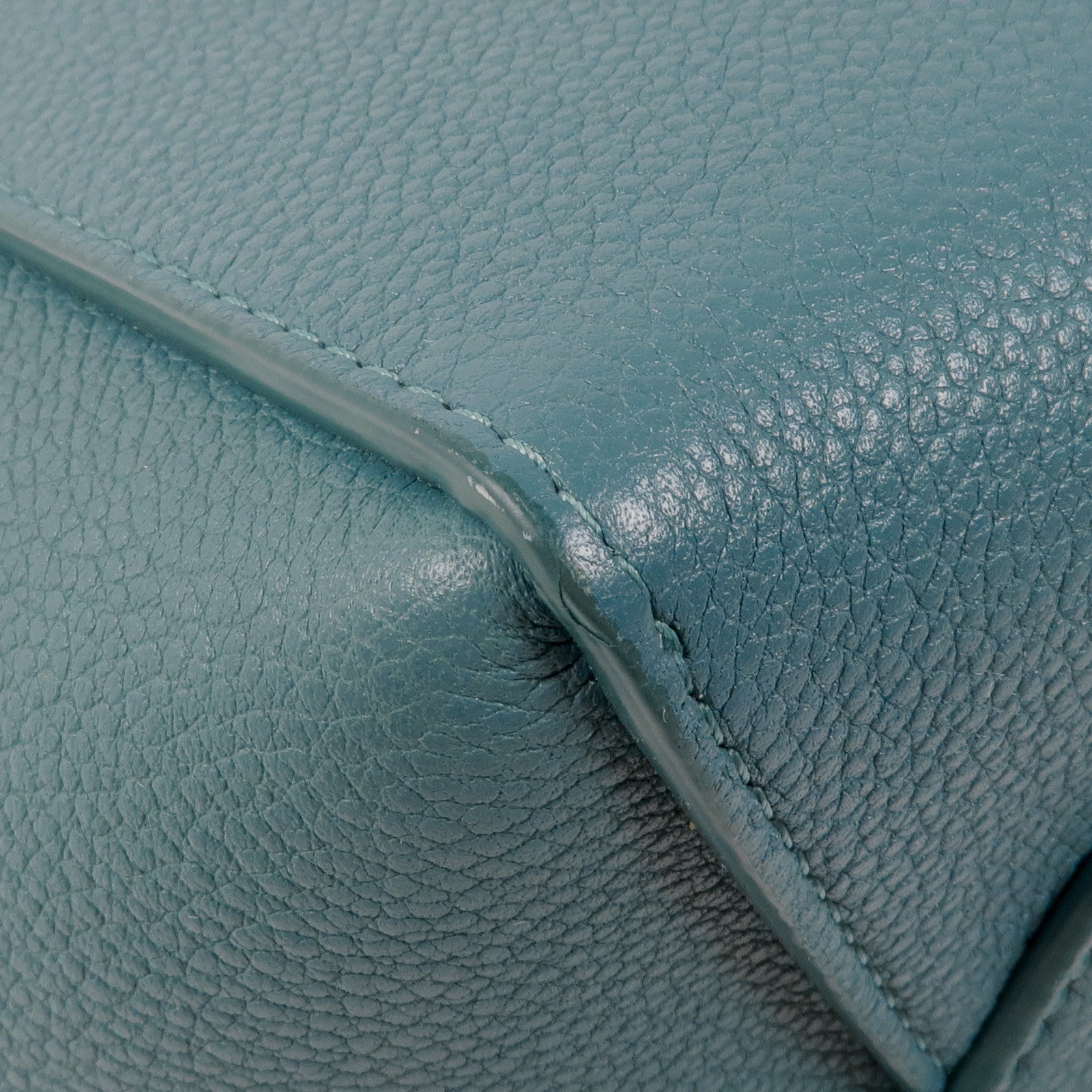 CELINE 牛皮皮革Sangle Bucket金扣肩背袋