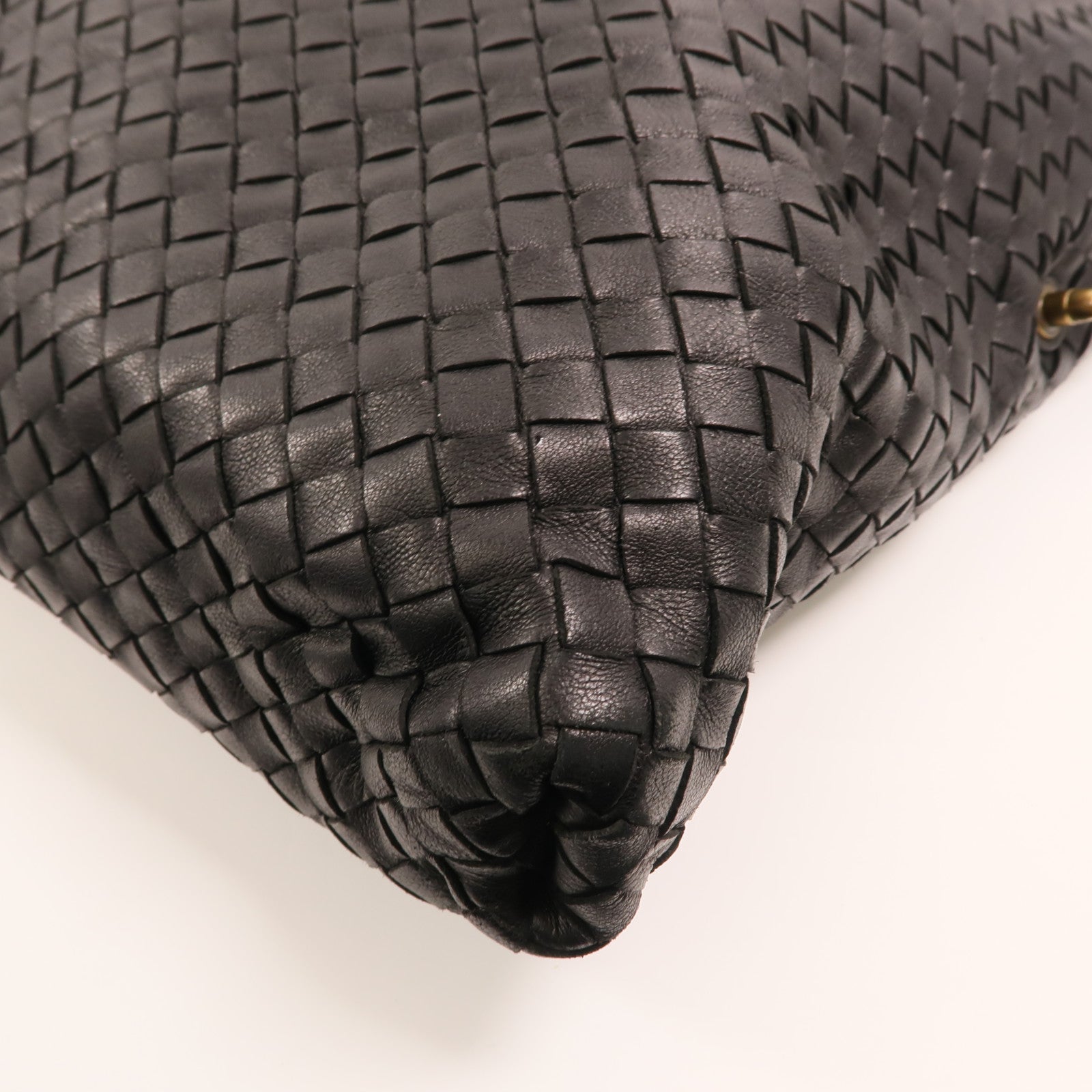 BOTTEGA VENETA 羊皮皮革Tote Bag金扣手挽袋