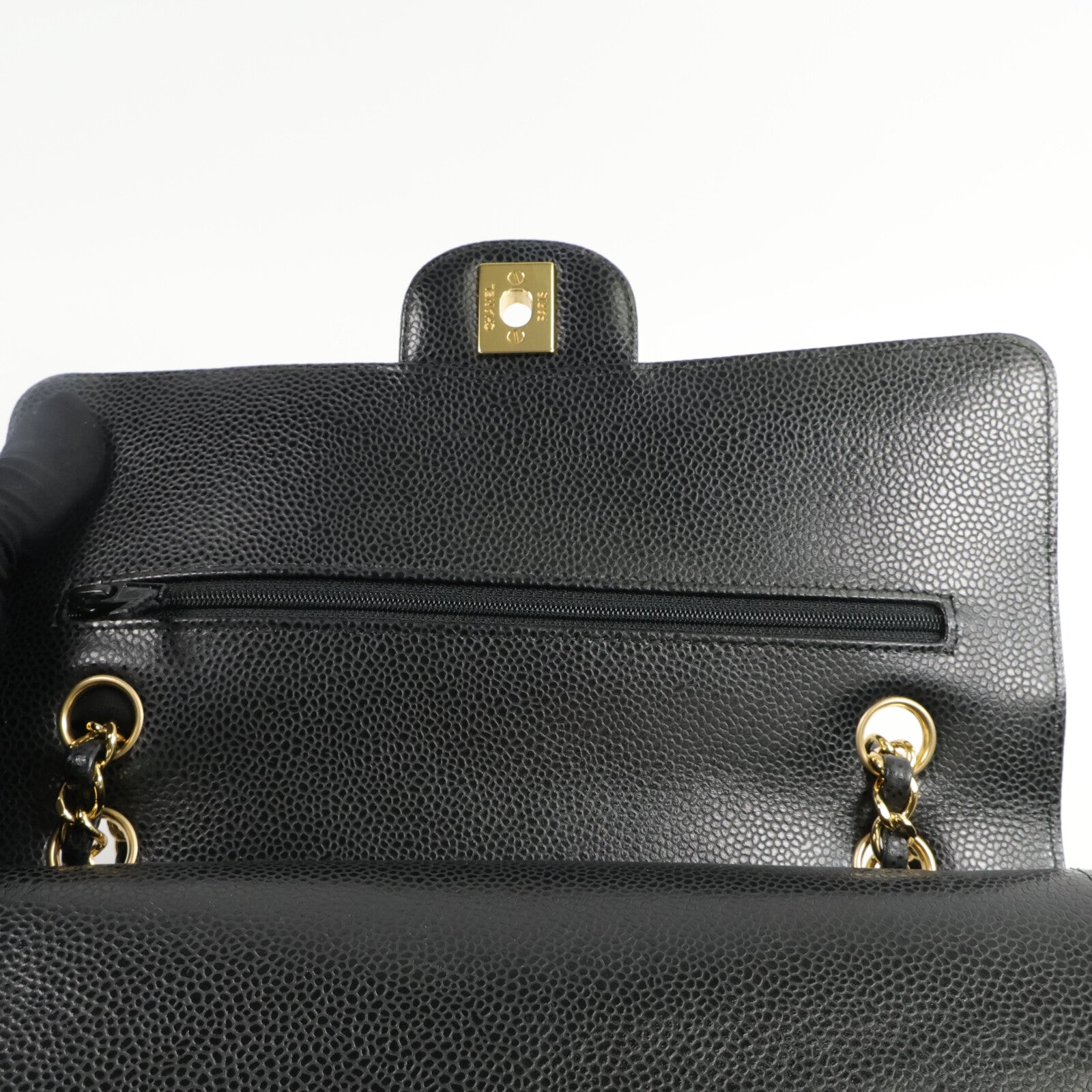 CHANEL 牛皮皮革Classic 25鏈帶肩背袋