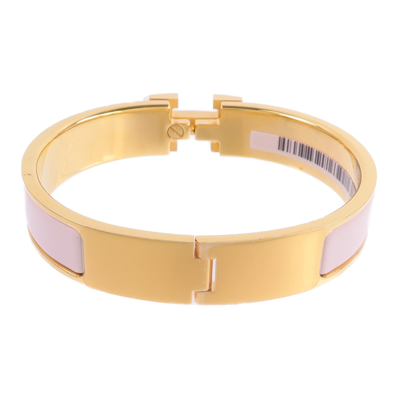 HERMES 金屬/琺瑯Clic H Bracelet手鐲