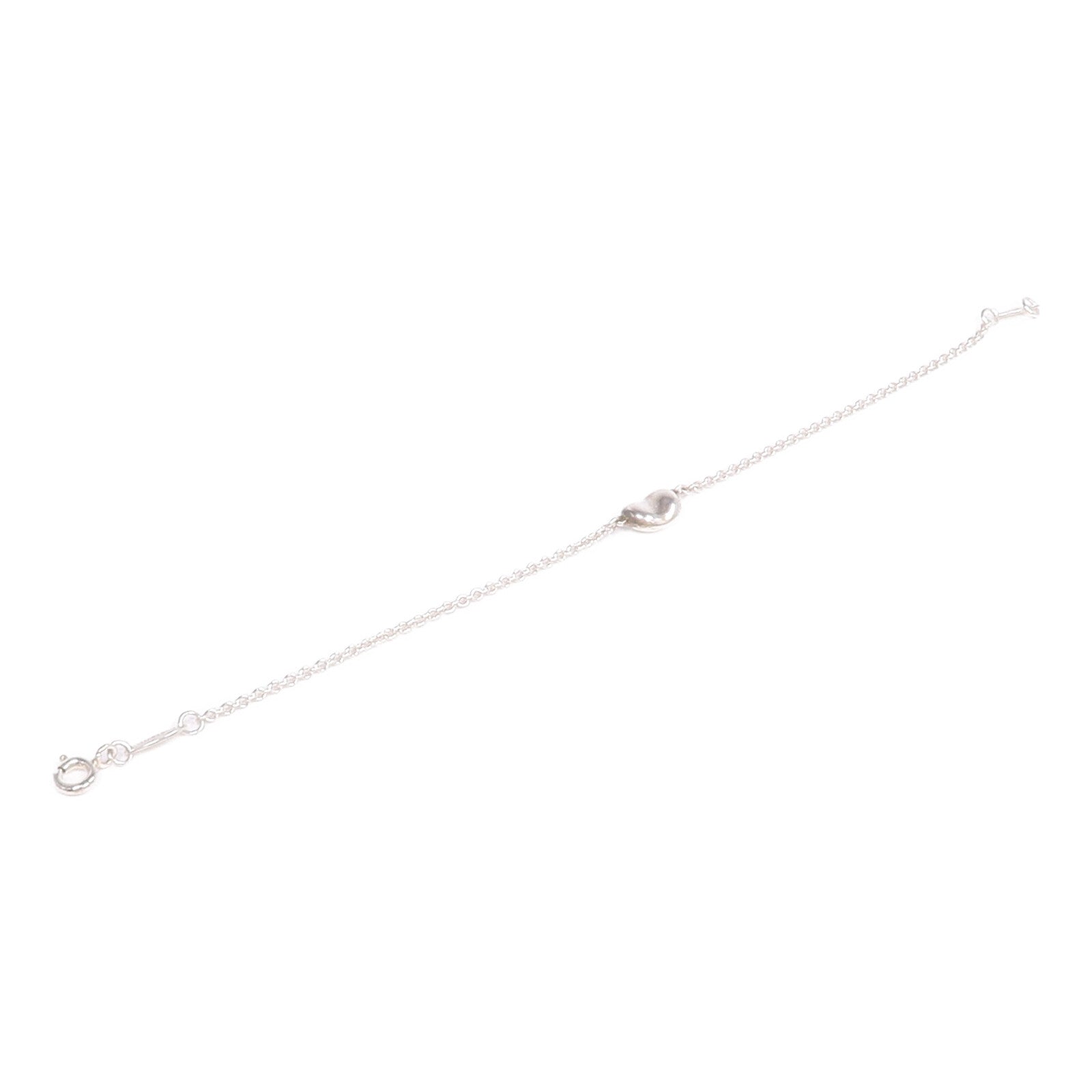 TIFFANY＆CO 925純銀Elsa Peretti Bean Design Bracelet手鏈