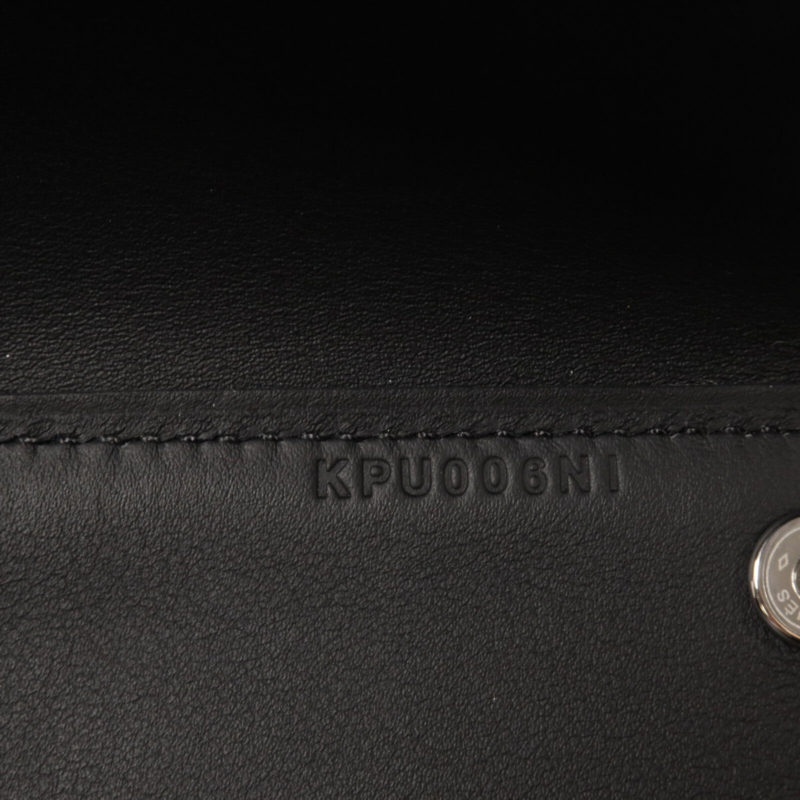 HERMES Hunter皮革/帆布Tablier Sellier手挽袋Noir