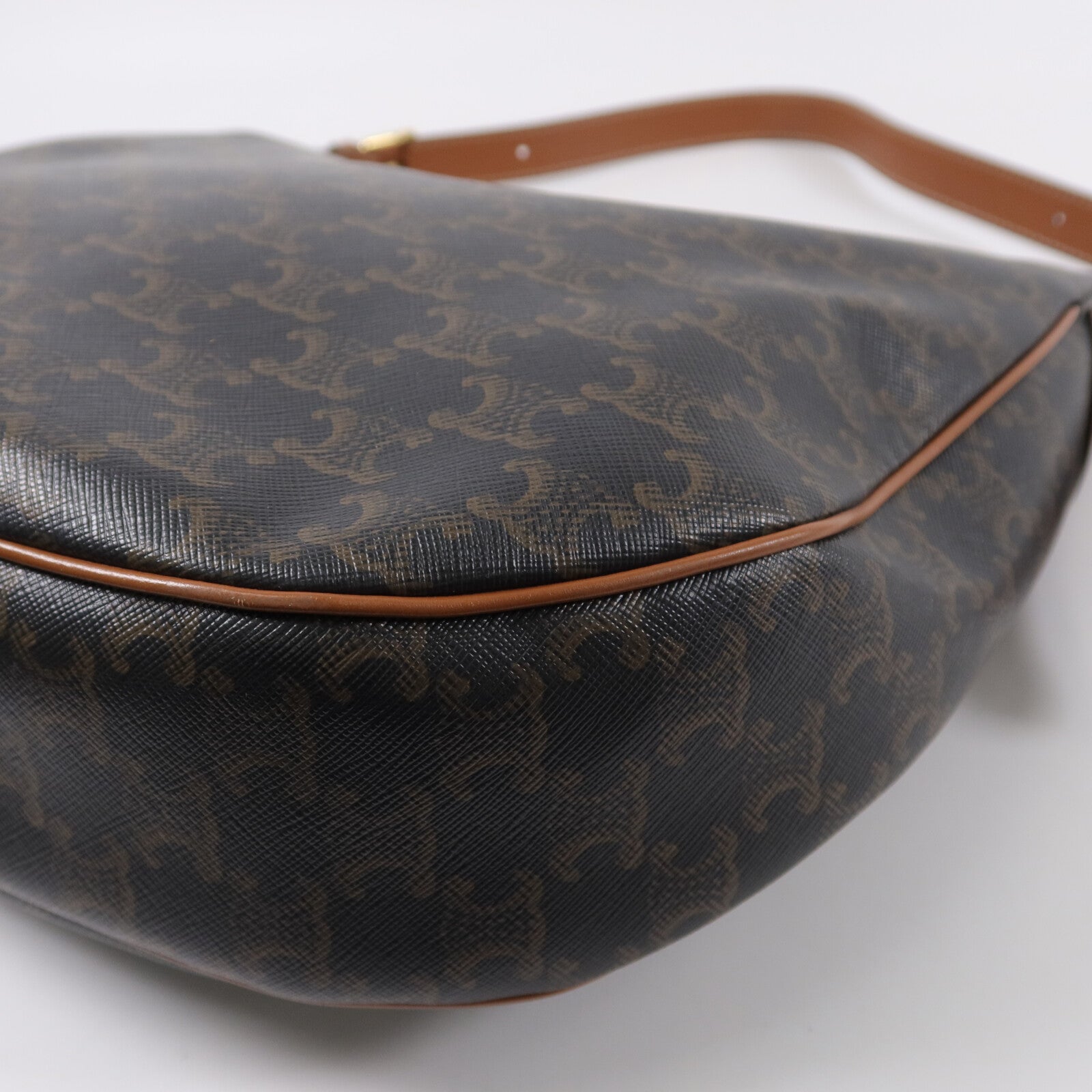 CELINE 塗層帆布Heloise Hobo肩背袋