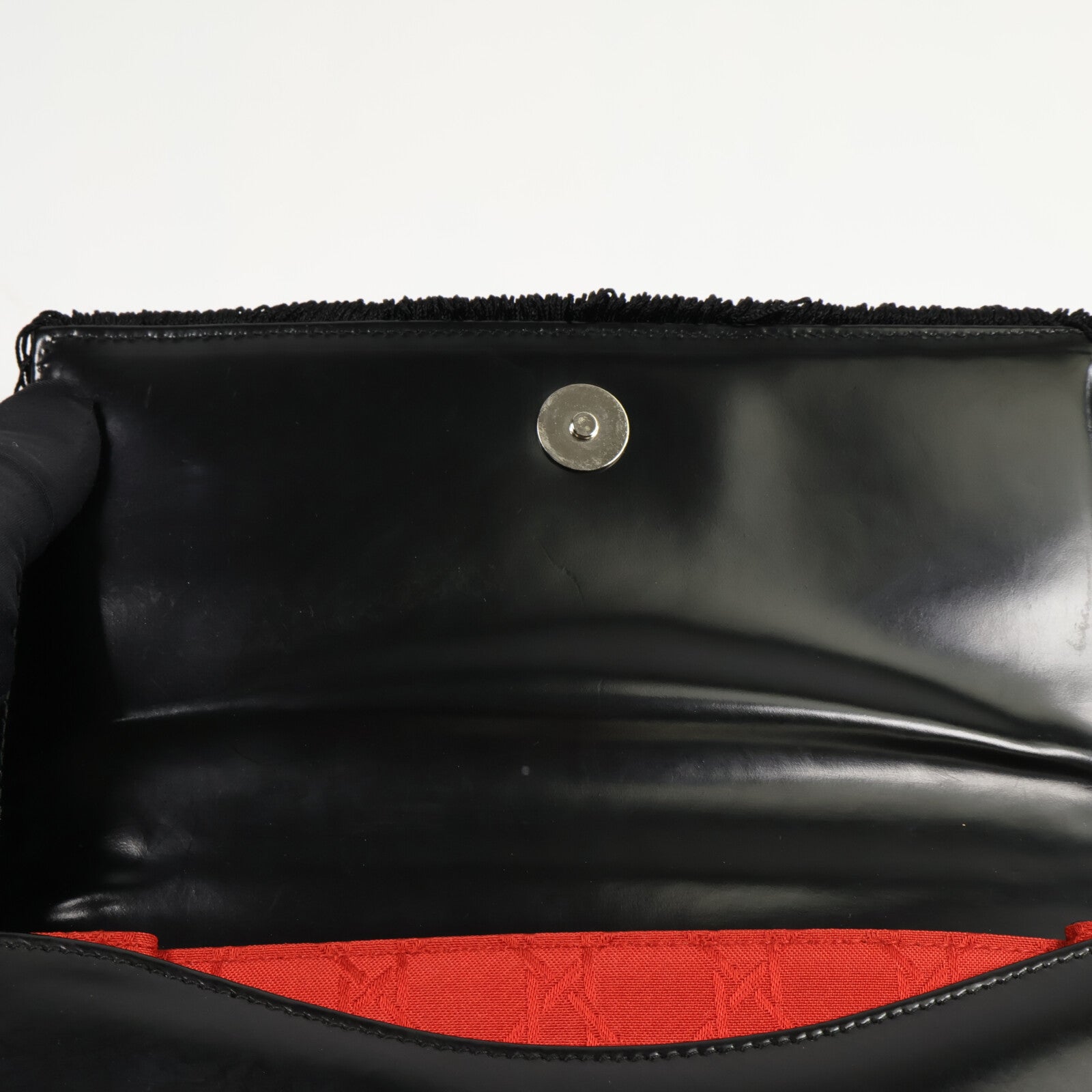 Dior 漆皮皮革Chain Shoulder Bag鏈帶肩背袋