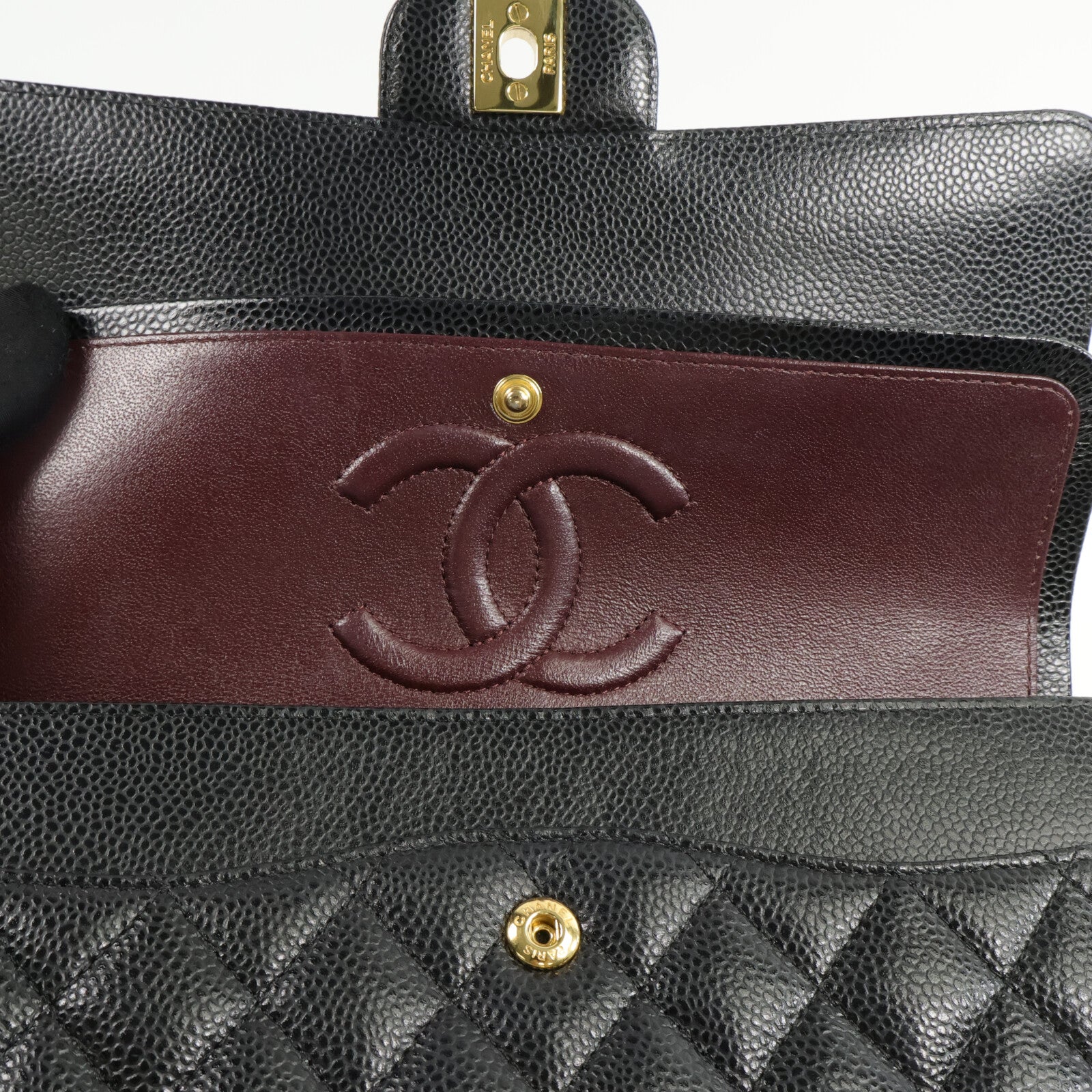 CHANEL 牛皮皮革Classic 25鏈帶肩背袋