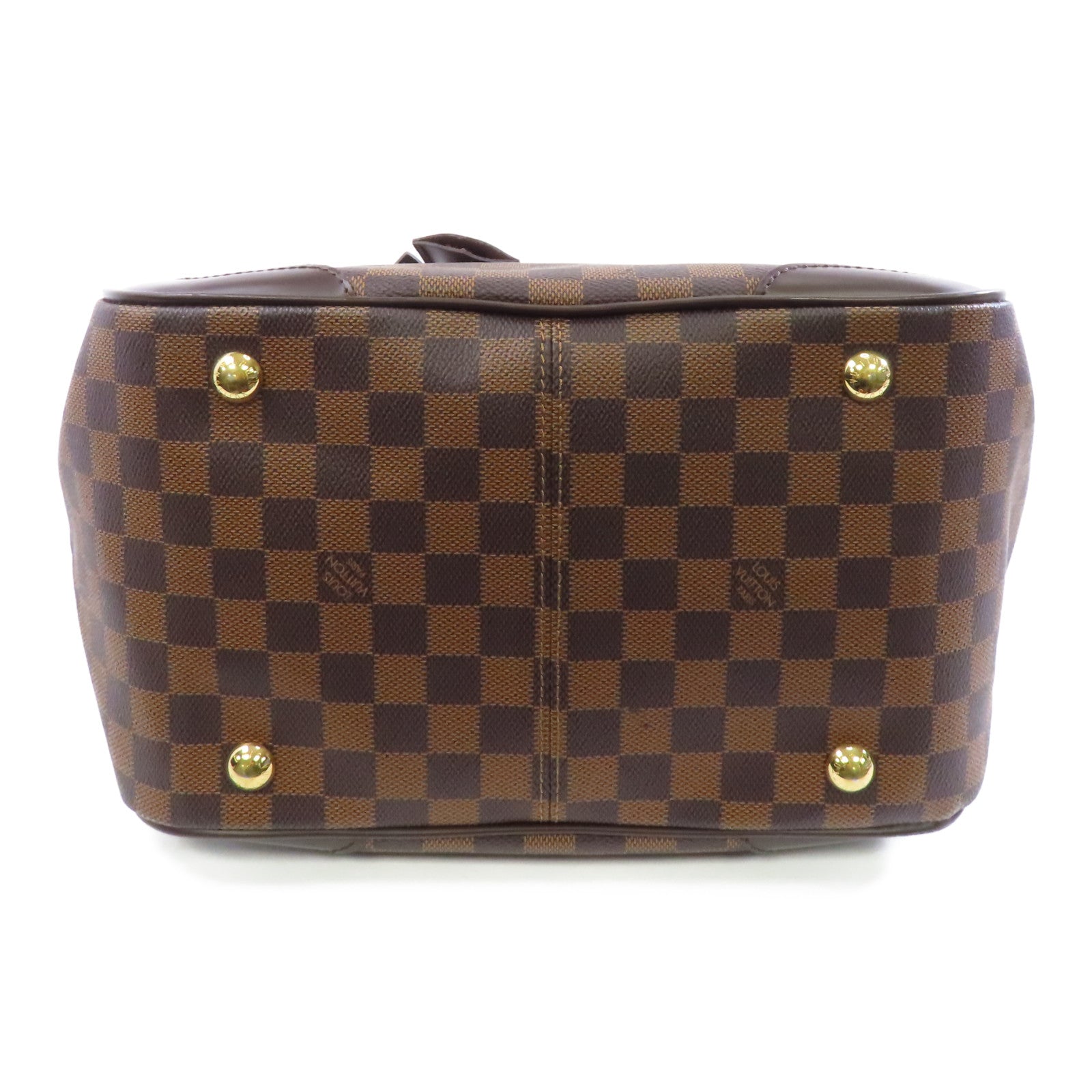 LOUIS VUITTON 【激減優惠】Damier Verona MM金扣肩背袋啡色