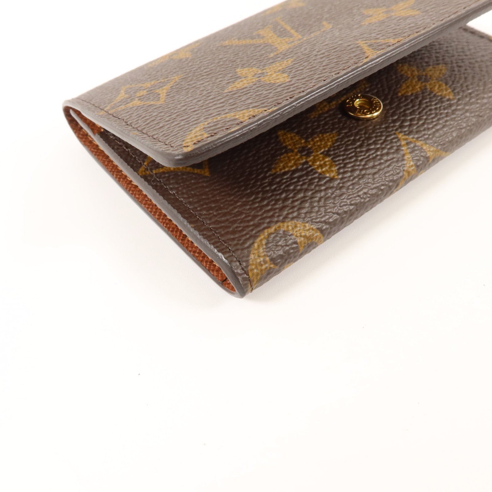 LOUIS VUITTON Monogram Enveloppe Carte De Visite金扣卡片套