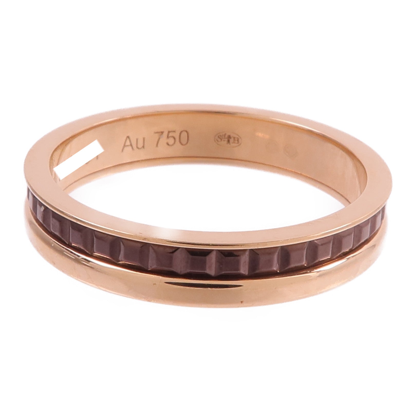 Boucheron 18K玫瑰金Quatre Classique戒指
